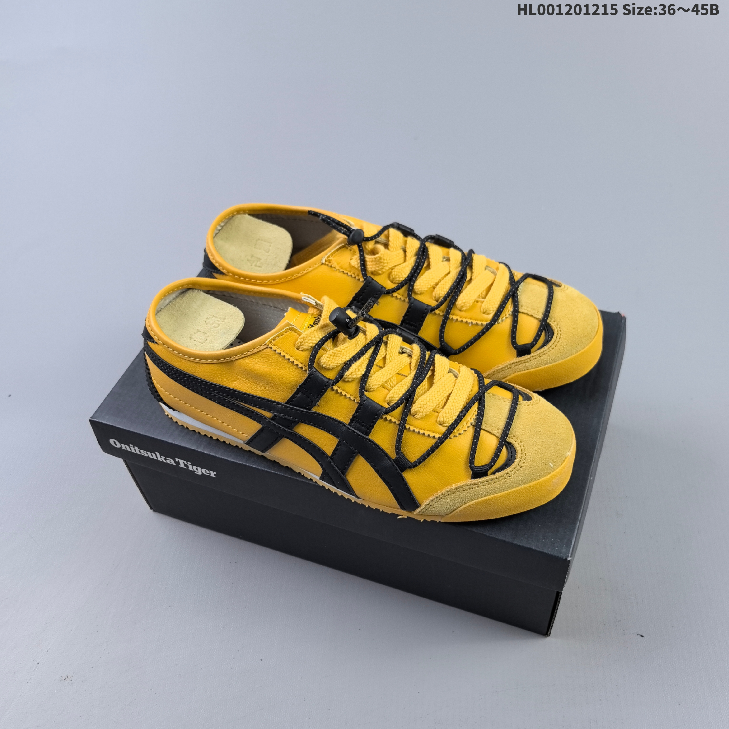 Onitsuka Tiger Mexico 66 Yellow Black Beige EU 36-45 Sneaker Casual Sneakers - Unisex BS-69150
