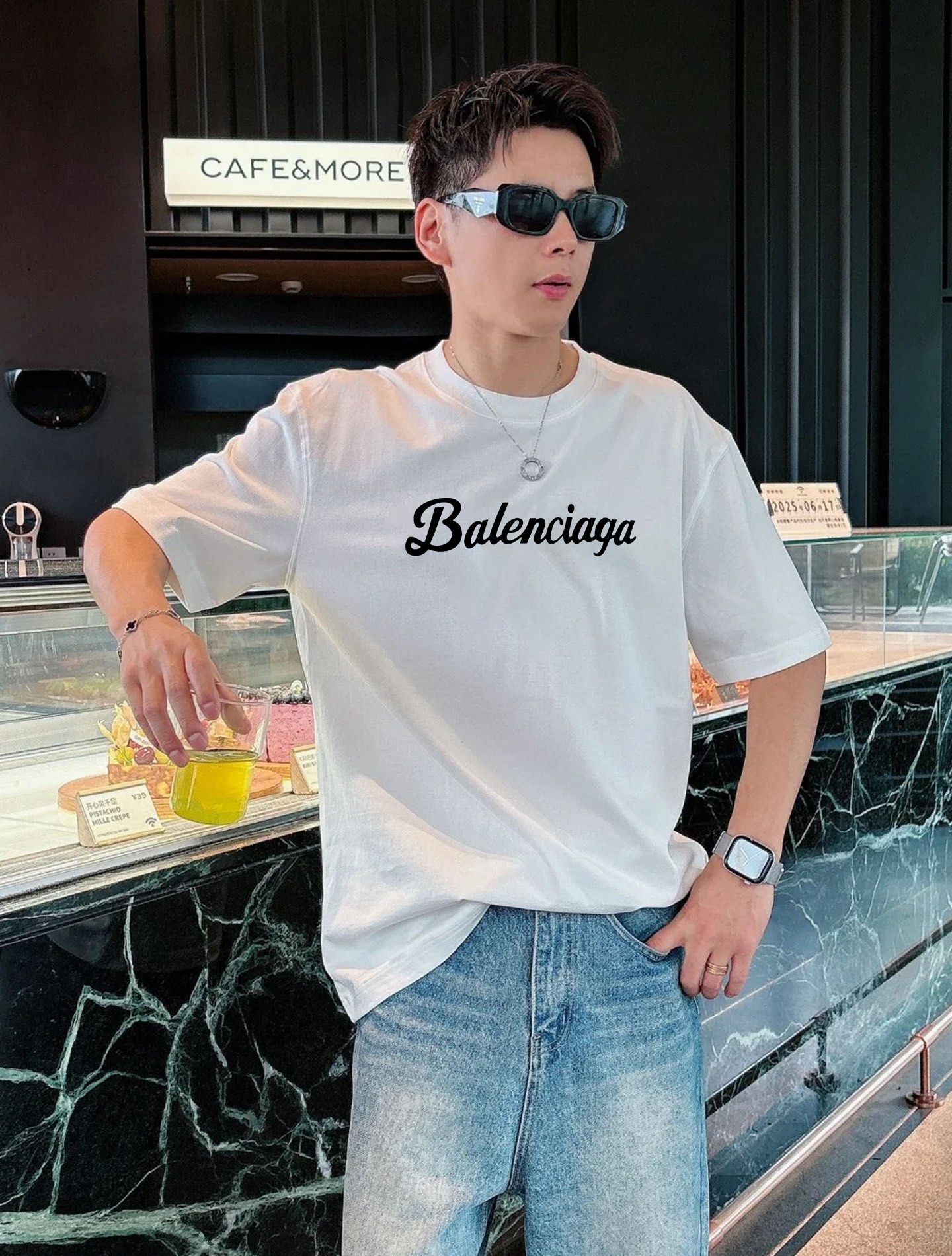 BALENCIAGA men Balenciag* T os 280g S-3 XL 175 | 145 L — 1:1 Replica