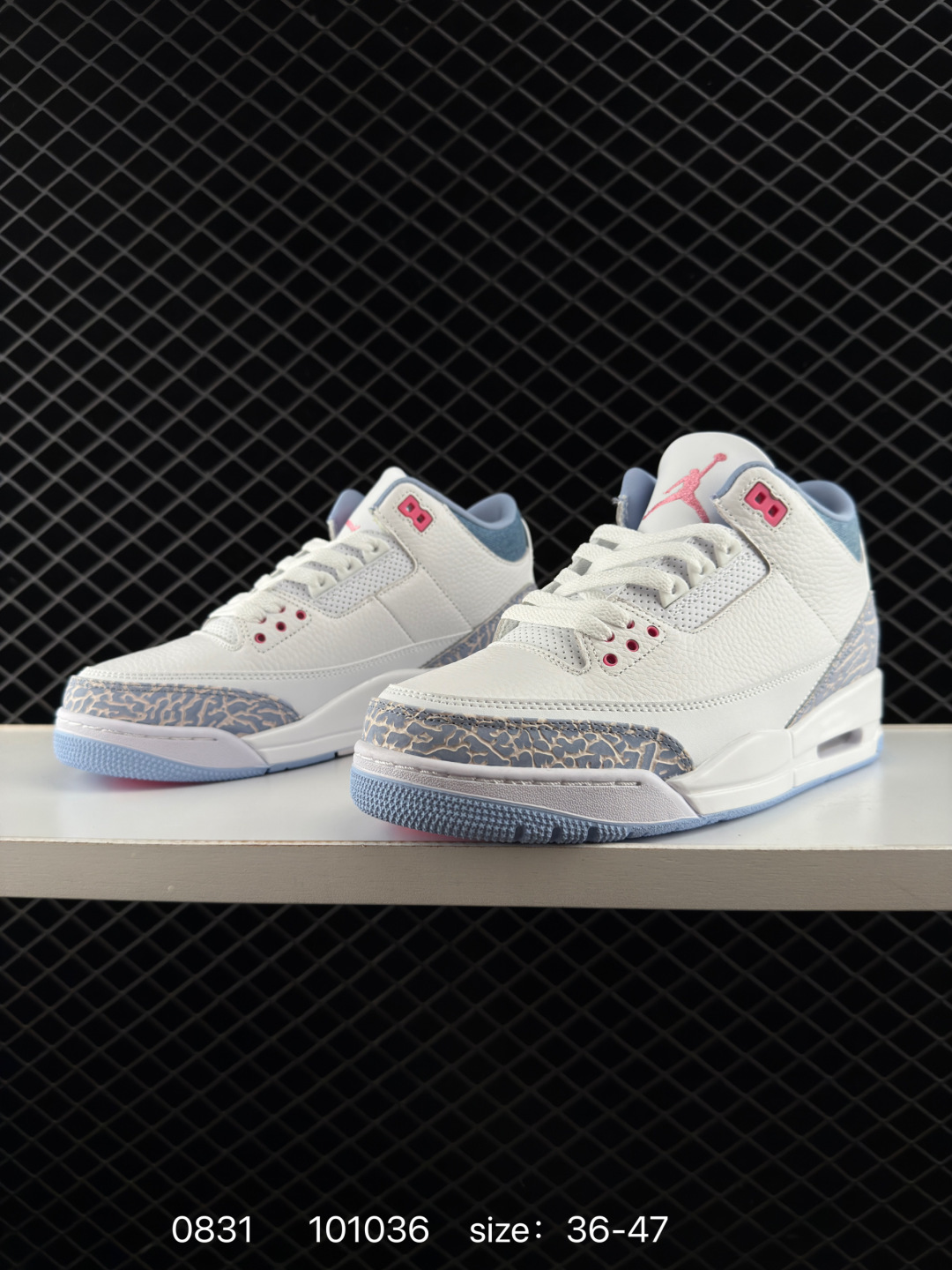 Air Jordan 3 Retro AIR JORDAN 3 HQ0784 101 36 — 1:1 Replica