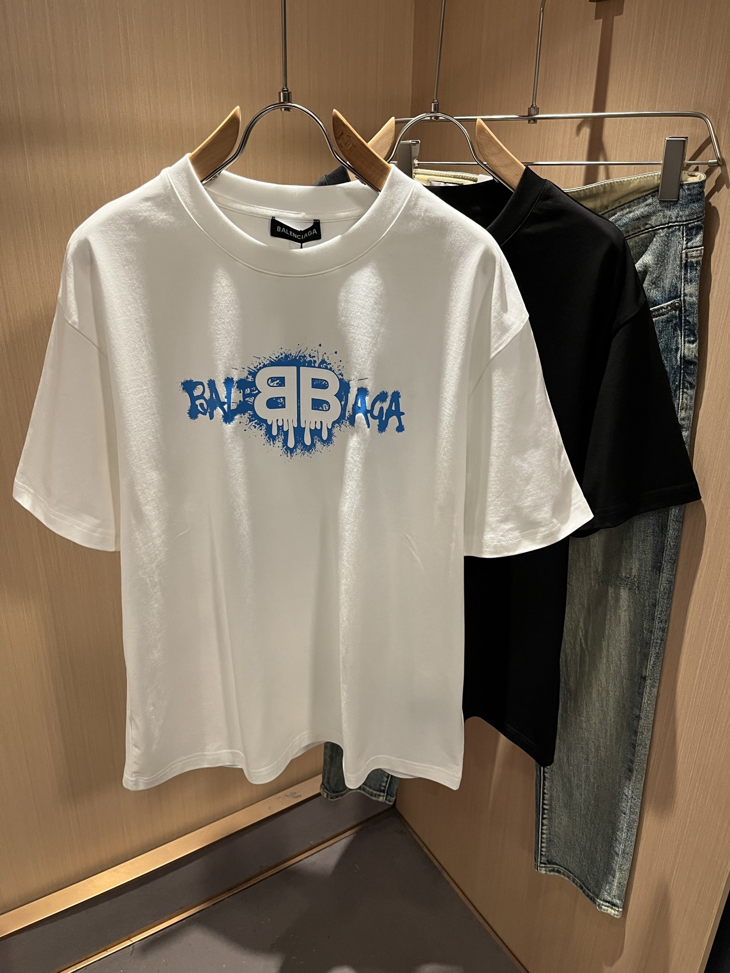 BALENCIAGA men BALENCI*GA * 2026 T logo 280g Series M-3 XL — 1:1 Replica