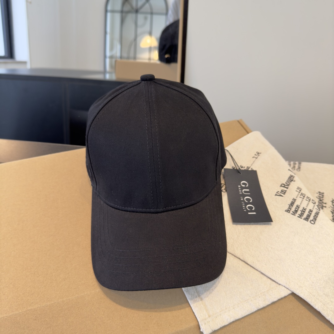 gucci hat Gucci Baseball Cap GUCCI New product from the official website, baseball cap, original — AAA Quality Replica