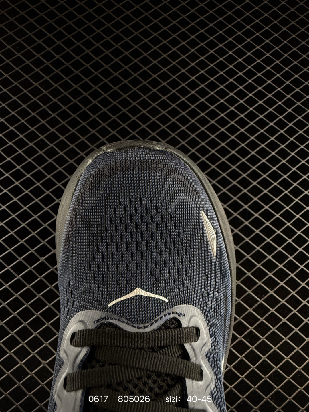 HOKA ONE ONE Bondi 9 Navy Black White Grey EU 40-45 Running Shoe Running Sneakers - Men s BS-86191
