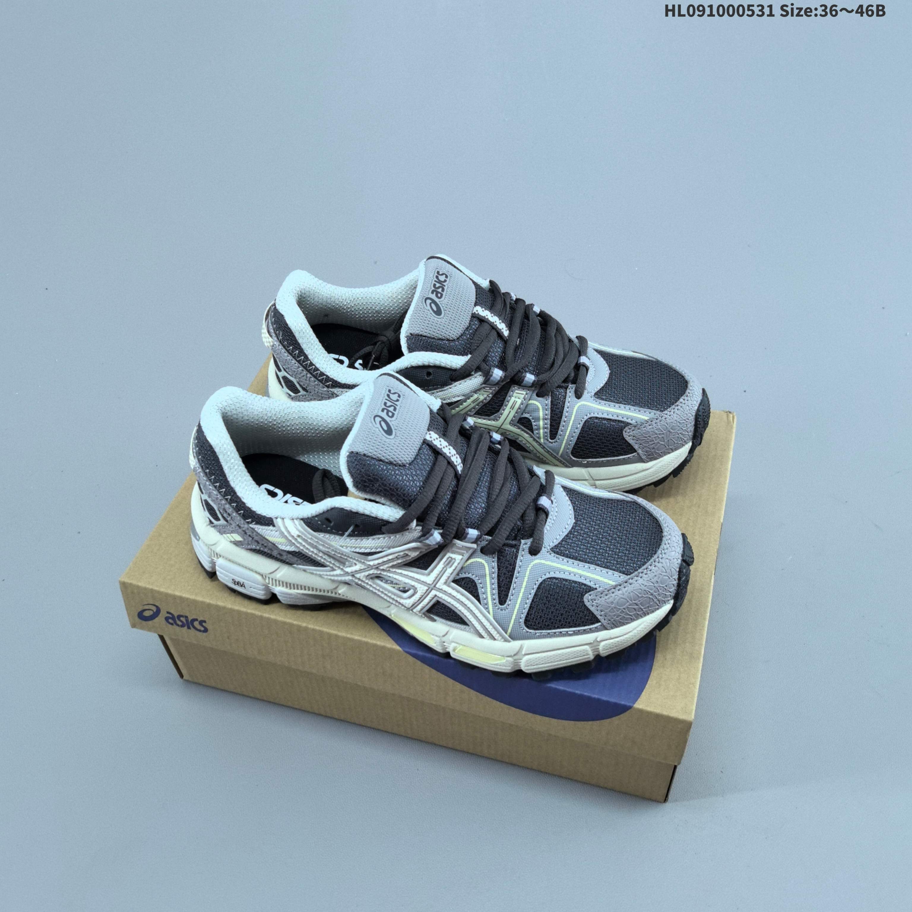 ASICS GEL-KAHANA 8 Black Grey EU 36-46 Trail Shoe Trail Running Sneakers Unisex BS-68780