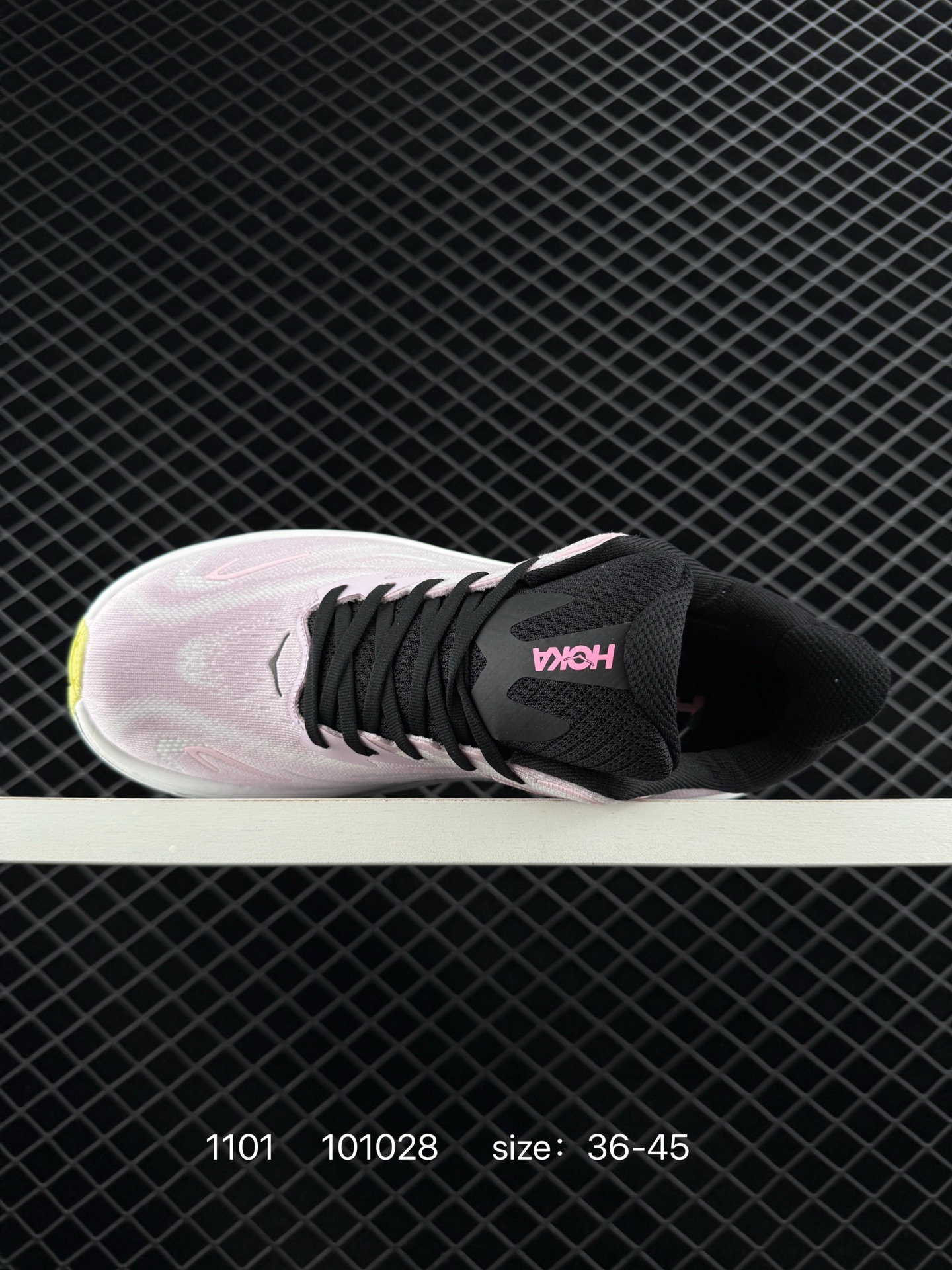 HOKA ONE ONE Clifton 10 Light Pink Black White Yellow EU 36-45 Running Shoe Running Sneakers - Unisex BS-86399