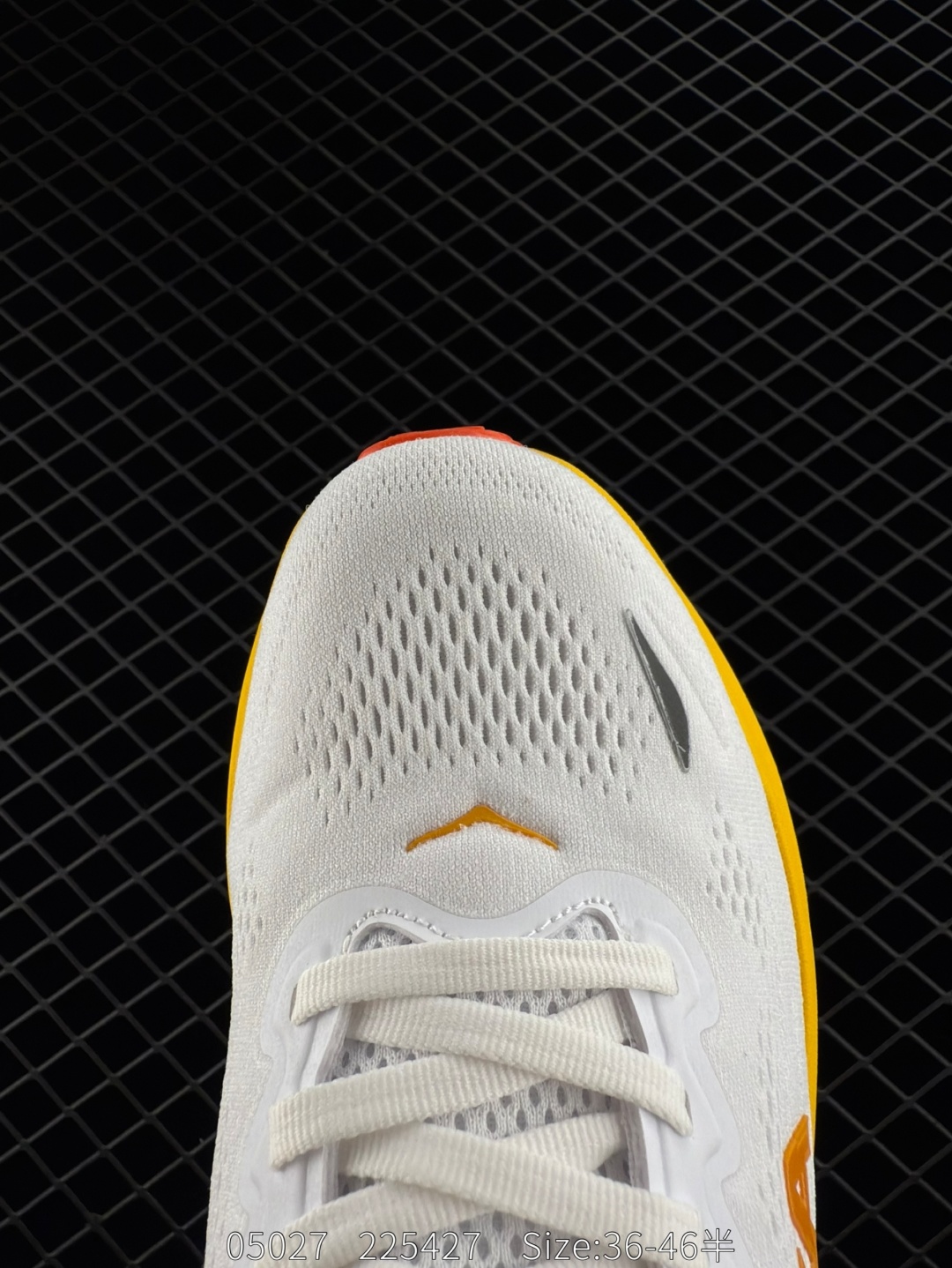 HOKA ONE ONE Bondi 9 White Yellow Orange EU 36-46 Running Shoe Running Sneakers - Unisex BS-86634