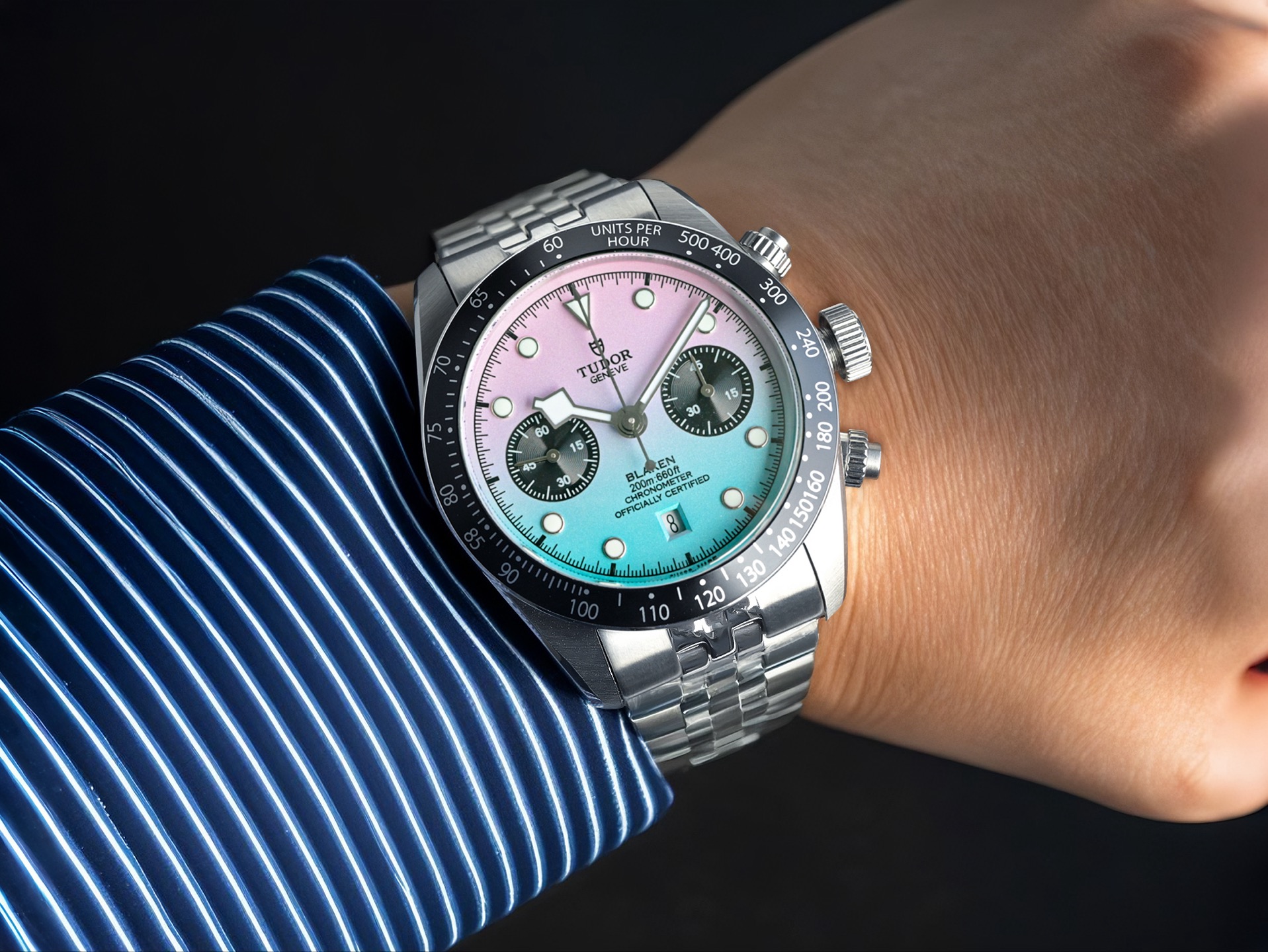 Tudor Watches TW Factory Tudor Black Bay Chrono 316 L 41 MM Tudor — AAA Quality Replica