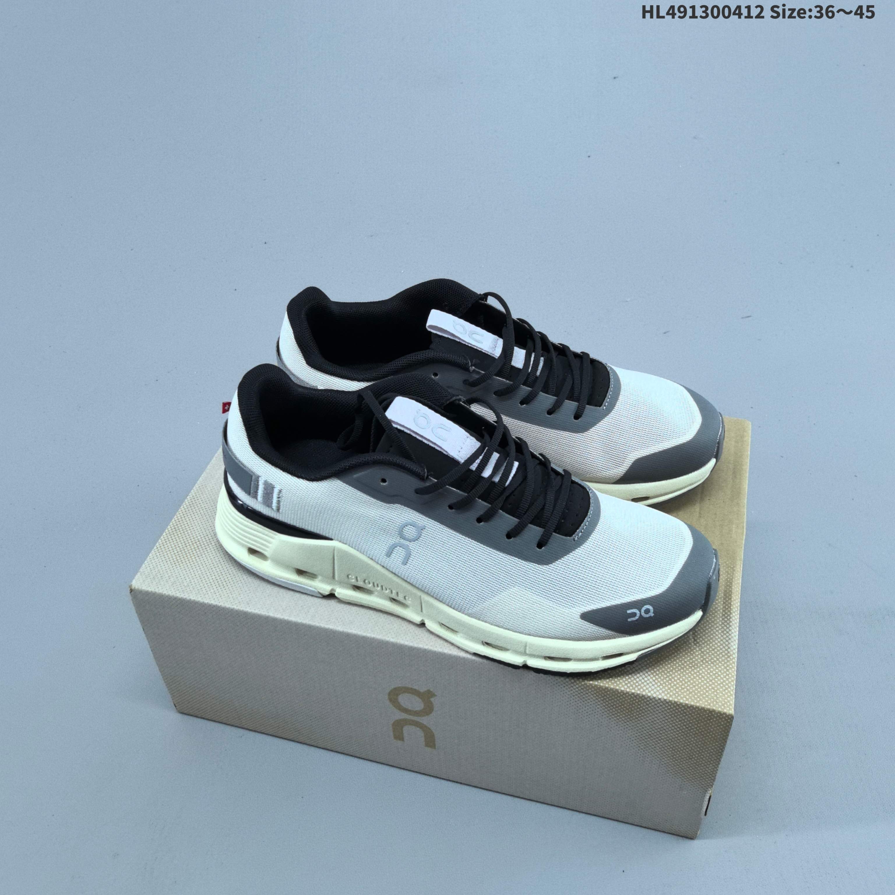 On Running Cloudnova Form 2 TT White Gray Black Or Purple Indigo White EU 36-45 Running Shoe Running Sneakers - Unisex BS-69619