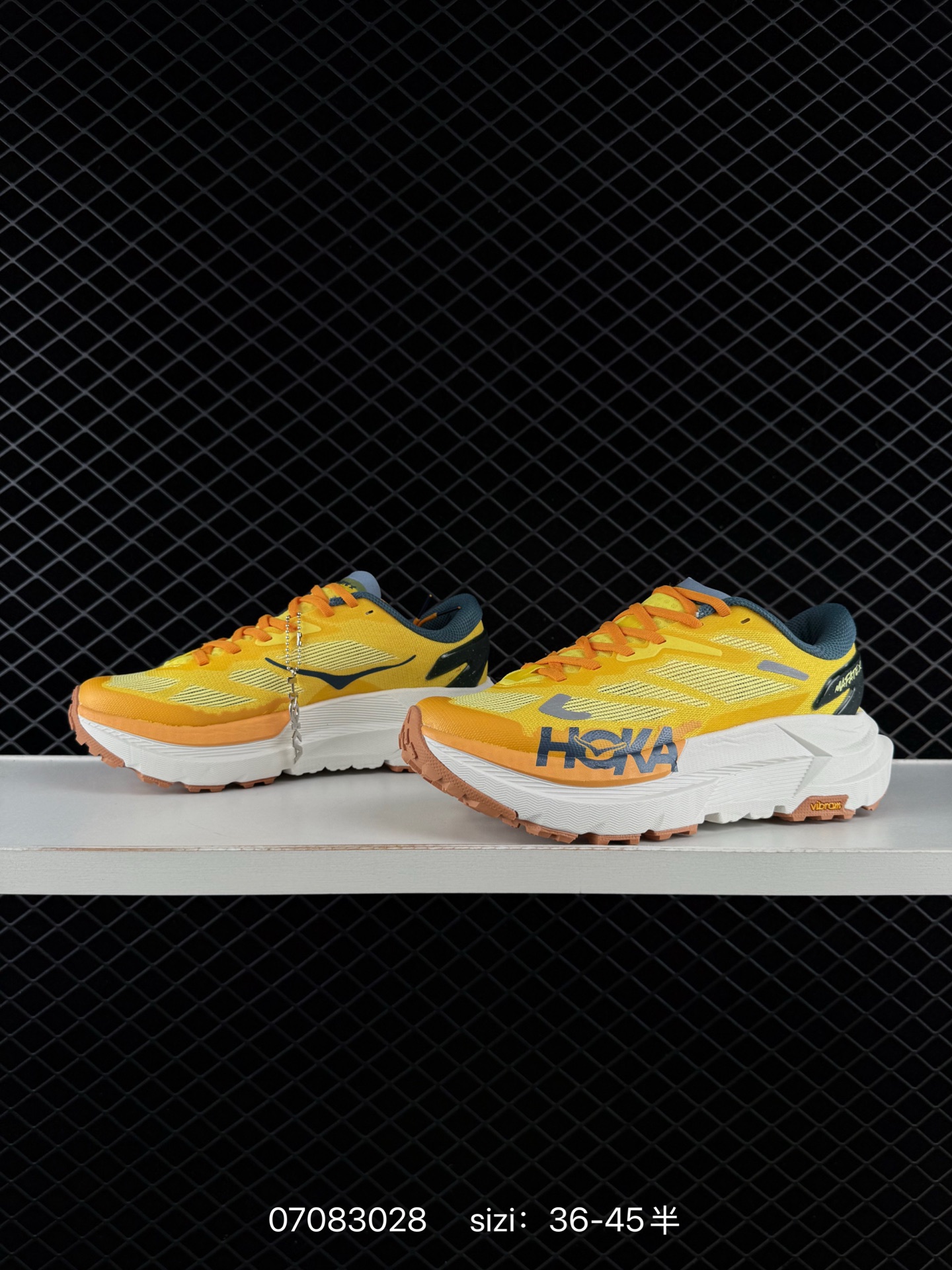 HOKA ONE ONE Mafate X Yellow Orange White Blue Brown EU 36-45 Trail Shoe Trail Running Sneakers - Unisex BS-86168