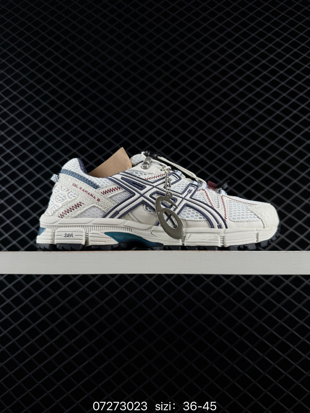 ASICS Gel Kahana 8 Cream Navy Blue Burgundy Teal EU 36-45 Trail Shoe Trail Running Sneakers - Unisex BS-81690