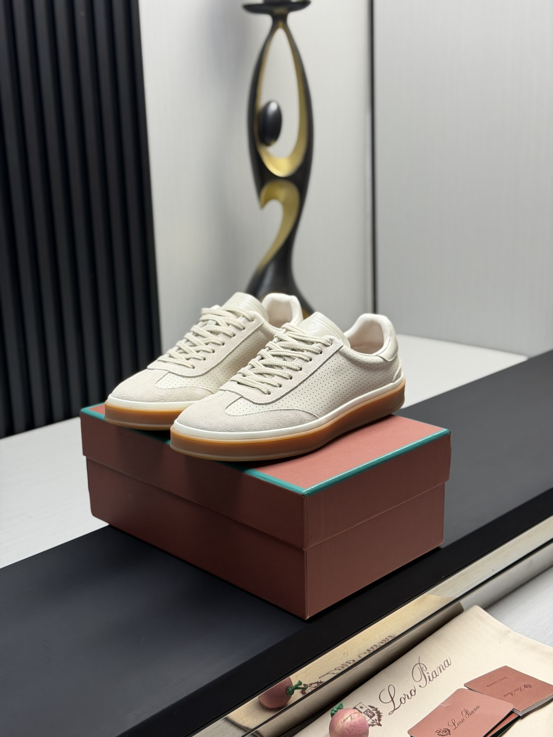 LP women's shoes Factory Top quality LP ss24 couple model moral training shoes — AAA Quality Replica