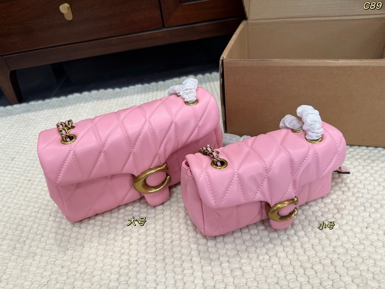 COACH bag Airplane box