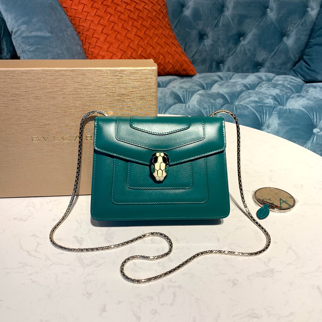 BVLGARI bag BVLGA** 20 Cm Fully Upgraded Serpenti Series VIP size20*4 5*16 Cm — Premium Replica