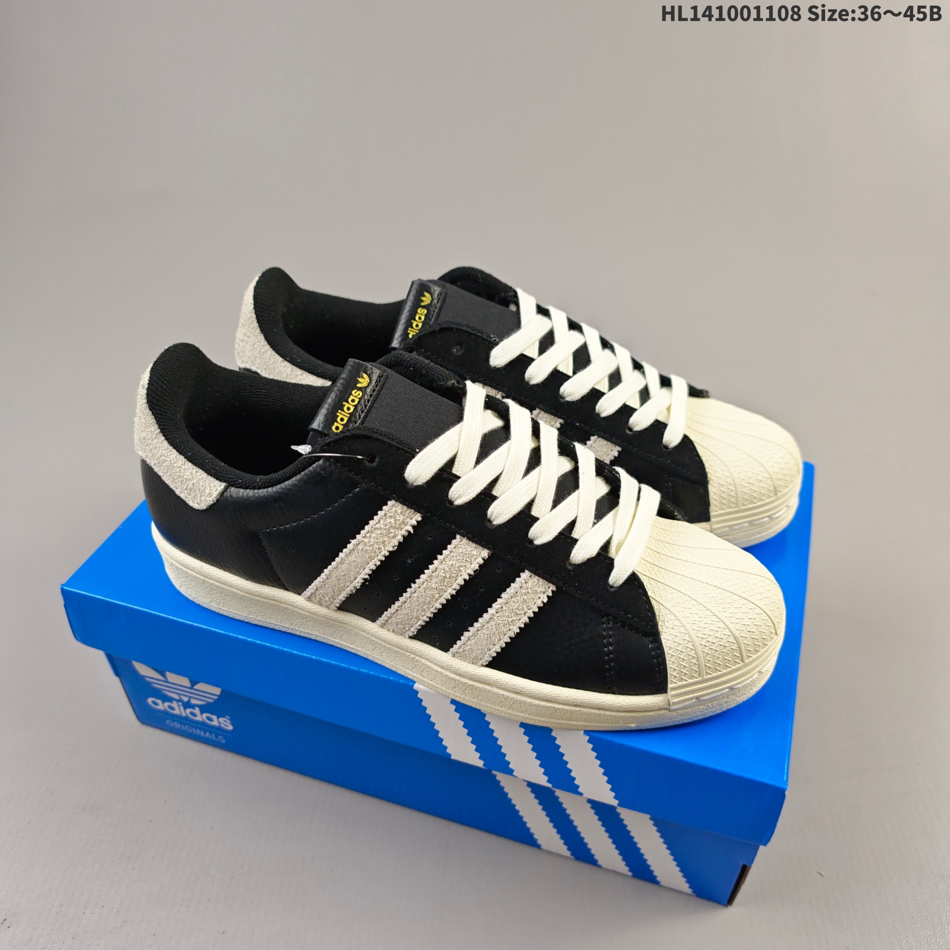 Adidas Originals Superstar:JQ8729:35.5 3 — 1:1 Replica For Sale
