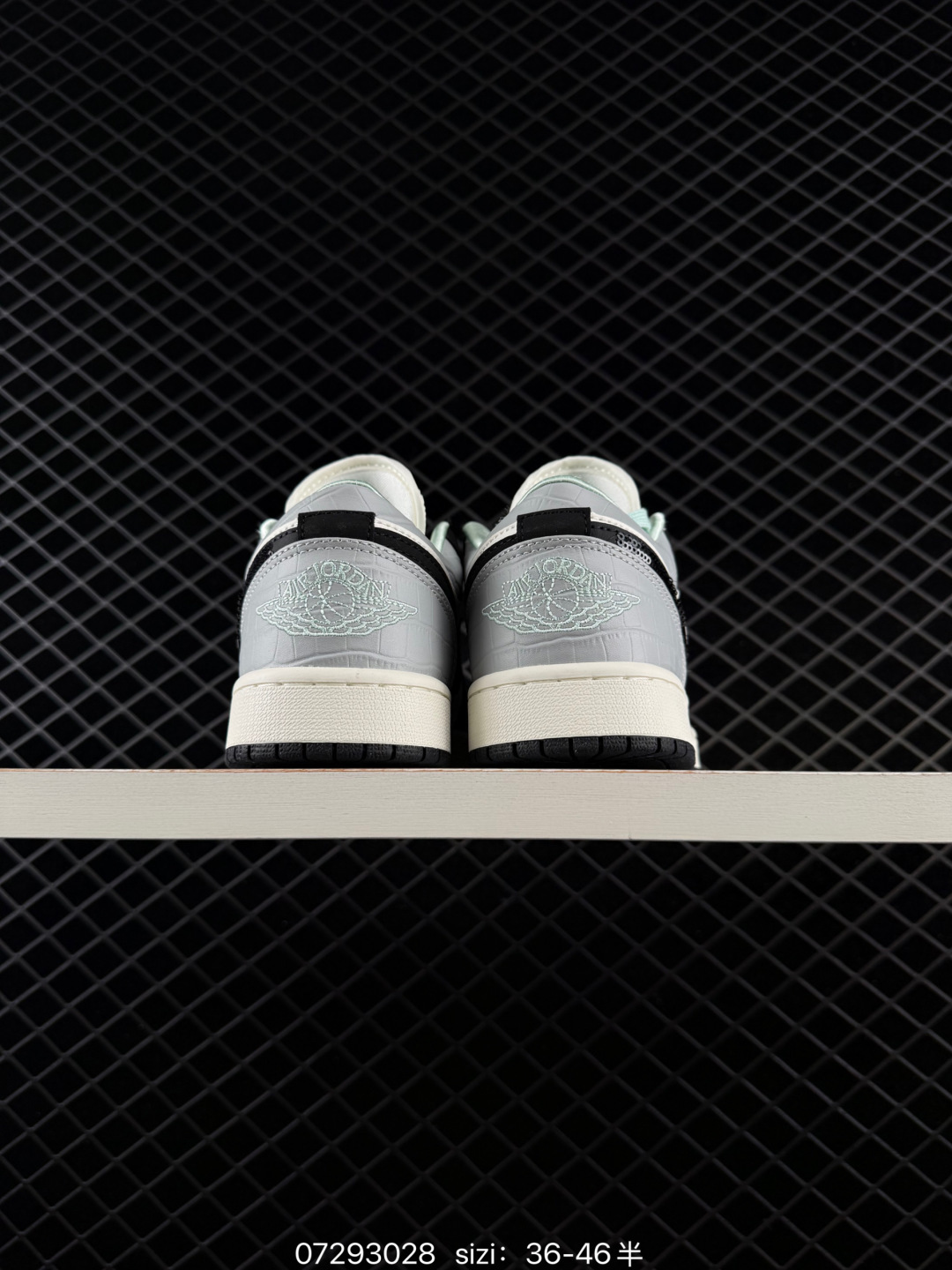 Air Jordan 1 Low AIR JORDAN 1 aj1 1 Swoosh Logo — 1:1 Replica