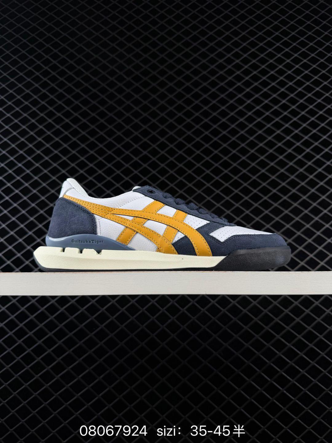 Onitsuka Tiger Ultimate 81 EX White Navy Yellow Cream Black EU 35-45 Sneaker Casual Sneakers - Unisex BS-81635