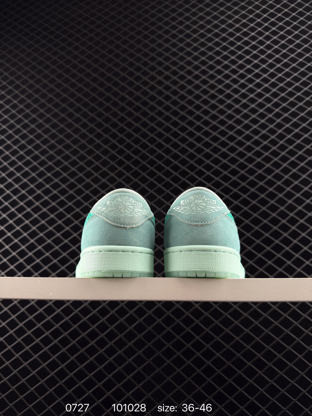 Air Jordan 1 Low ”Washed Teal“ AIR JORDAN 1 HQ8111-300 # 1985 — Premium Replica