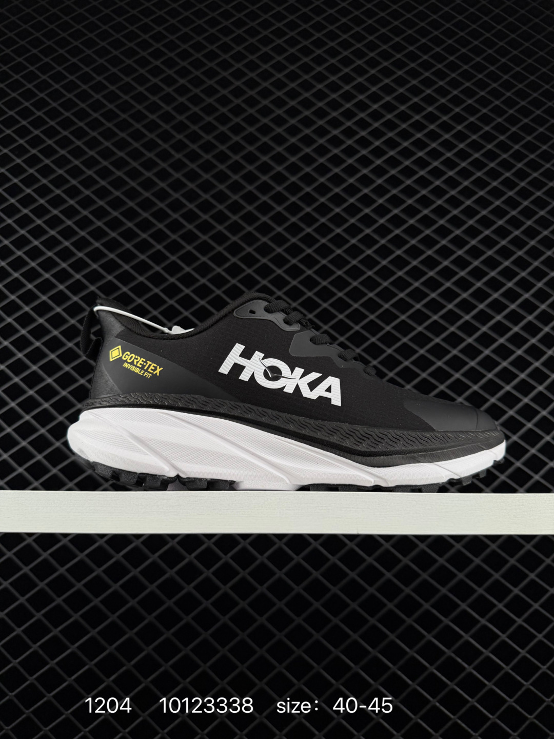 HOKA Skyline Float X Black White Yellow EU 40-45 Trail Shoe Trail Running Sneakers - Men s BS-86366