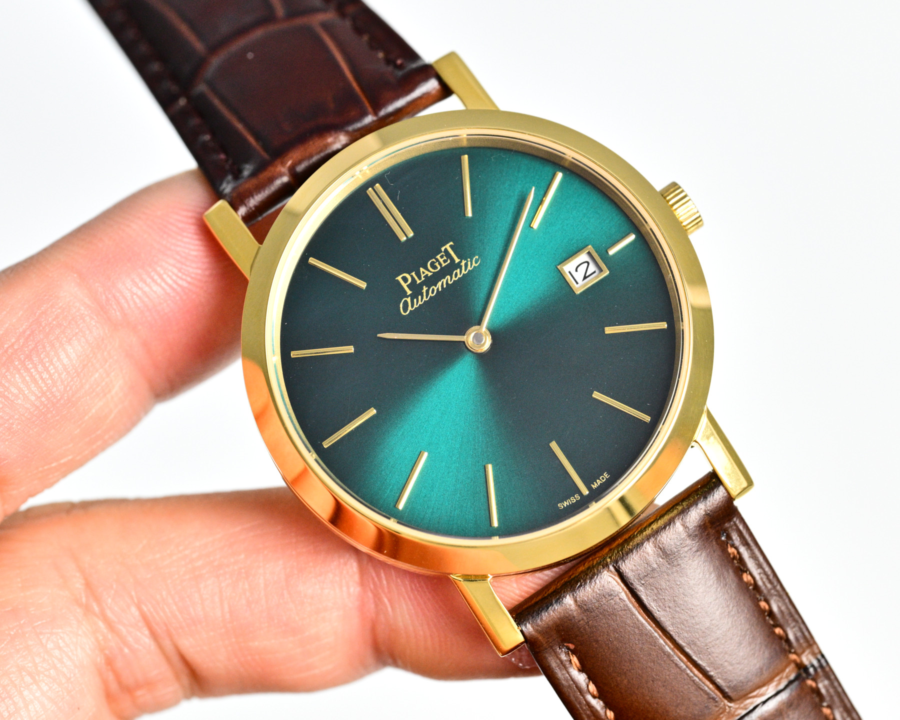 Piaget Watches ALTIPLANO Series mechanicalwatch 9015movement 38mm — Premium Replica