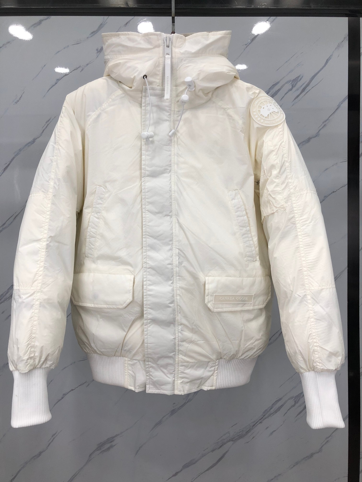 GOOSE down jacket Canada Goosex NBA x Rhude ins Canada Goose 90% S XXL — Premium Replica