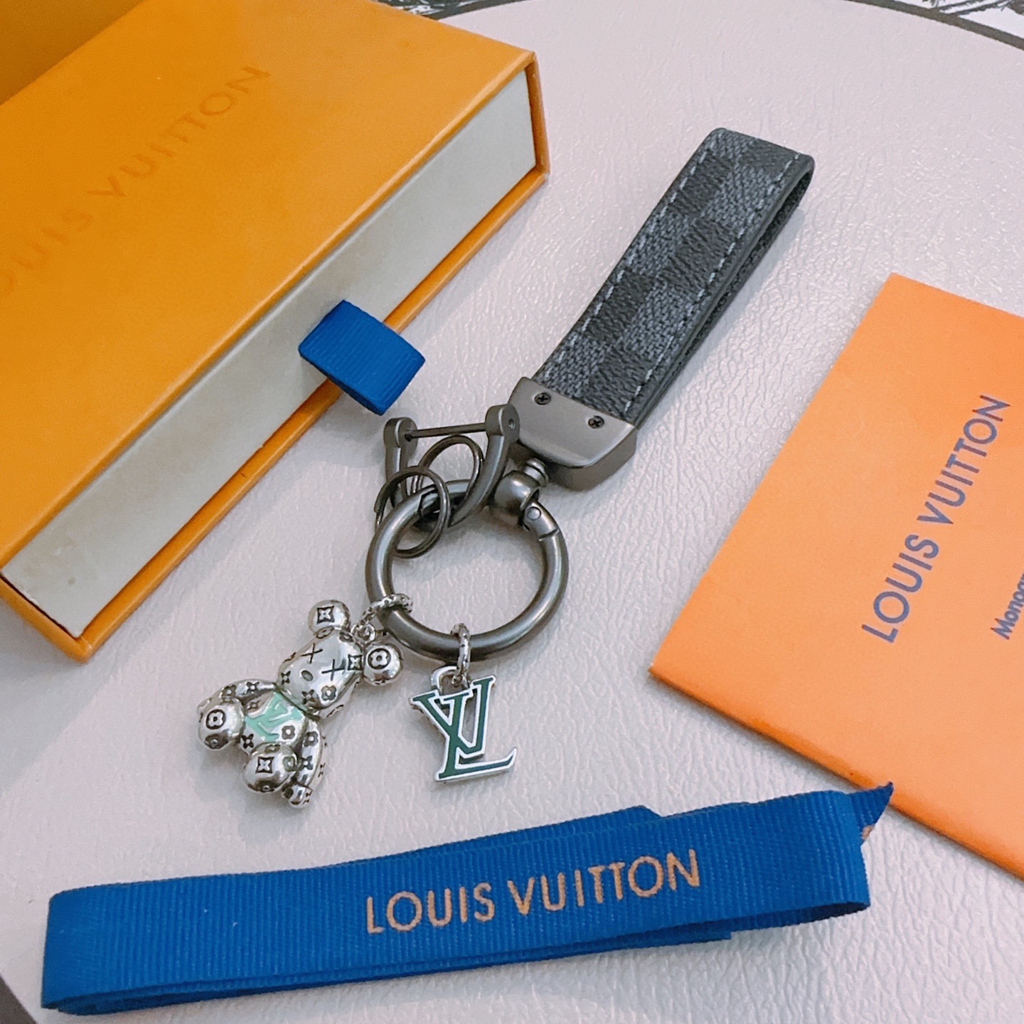 Louis Vuitton Jewelry New Release LV Keychain lv New Charm Anger Forest Keychain — Premium Replica