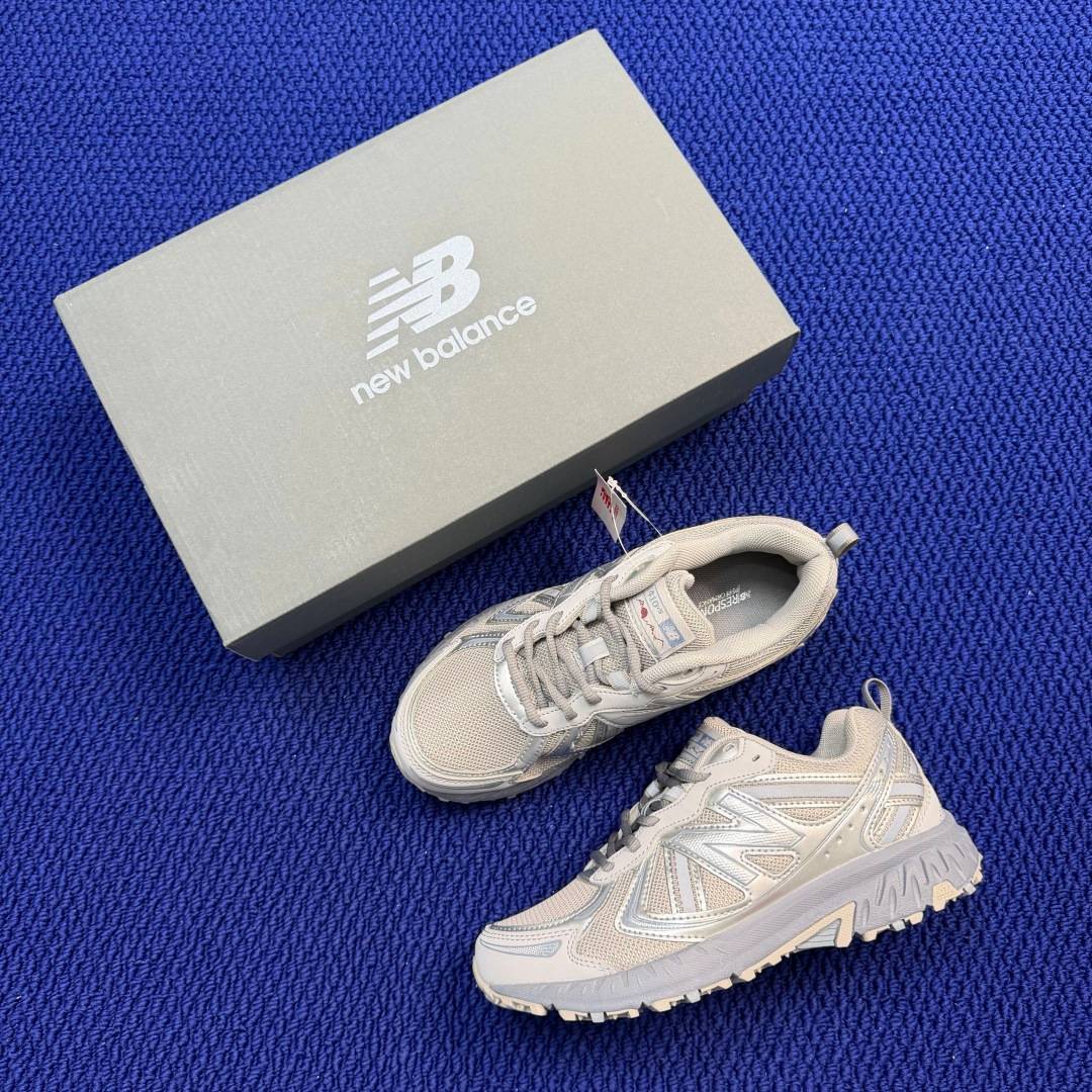 New Balance 410 V5 MT410AS5 Light Grey Silver Off White EU 38 Trail Shoe Women s BS-87113