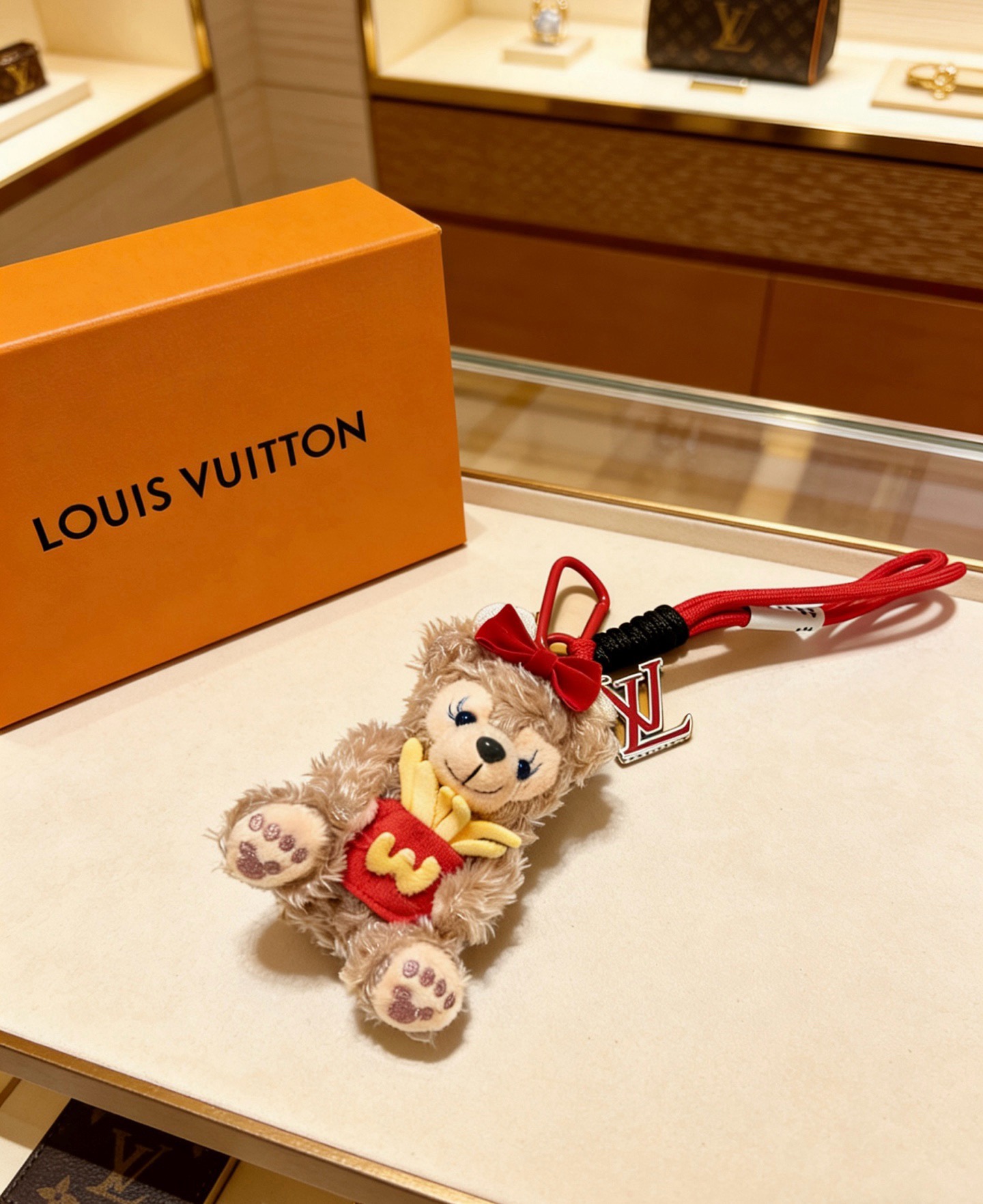 Louis Vuitton Jewelry New Release LV Keychain lv New Charm Anger Forest Keychain — AAA Quality Replica
