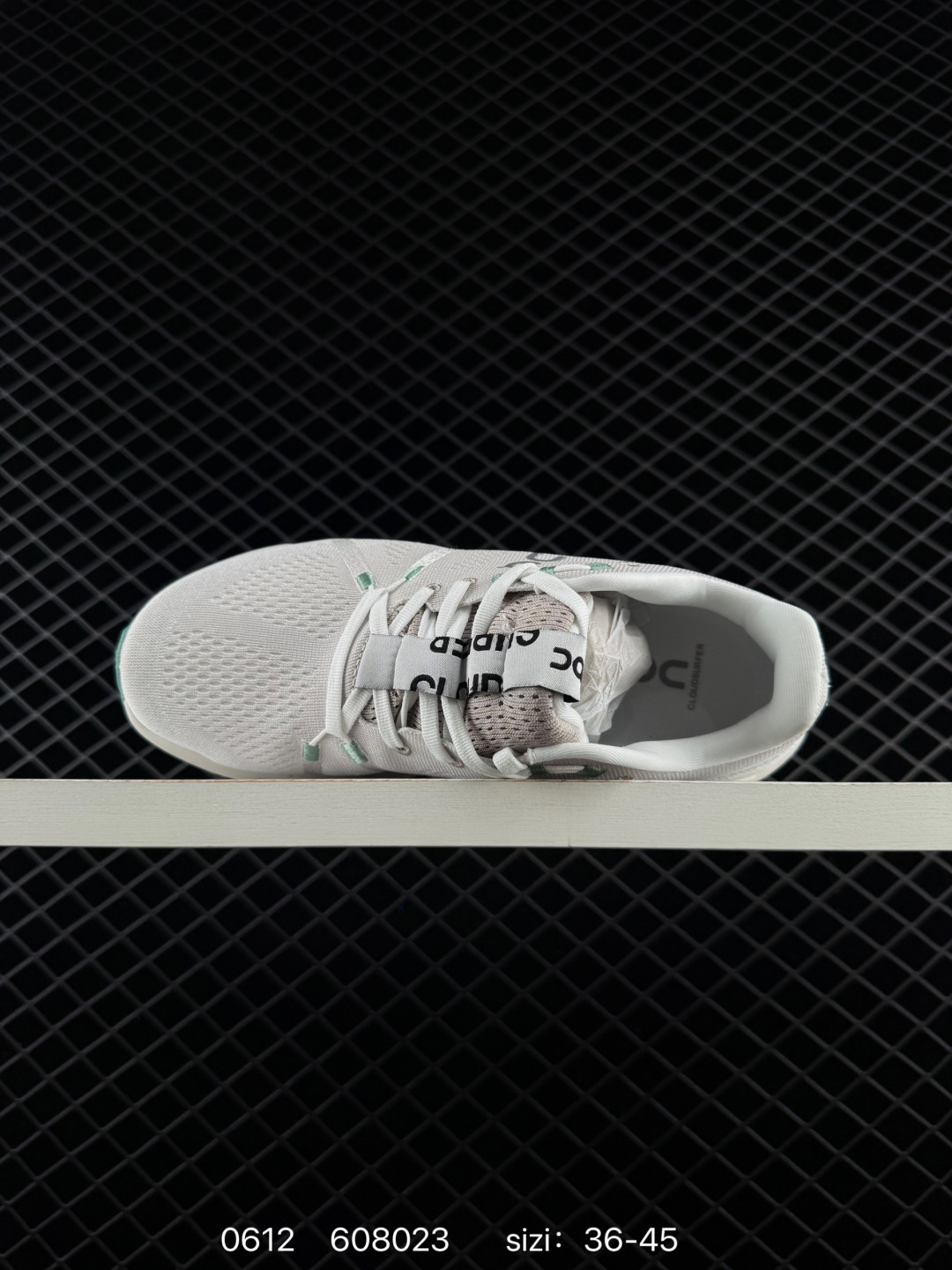 On Cloudsurfer White Off White Mint Green EU 36-45 Running Shoe Running Sneakers - Unisex BS-85169