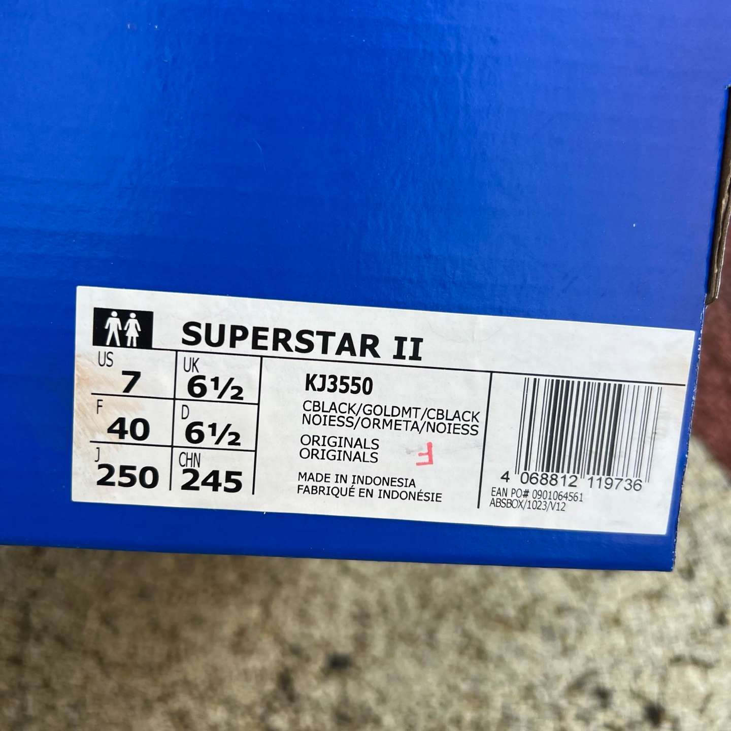 2.0 adidas originals Superstar 2 KJ3550 — 1:1 Replica
