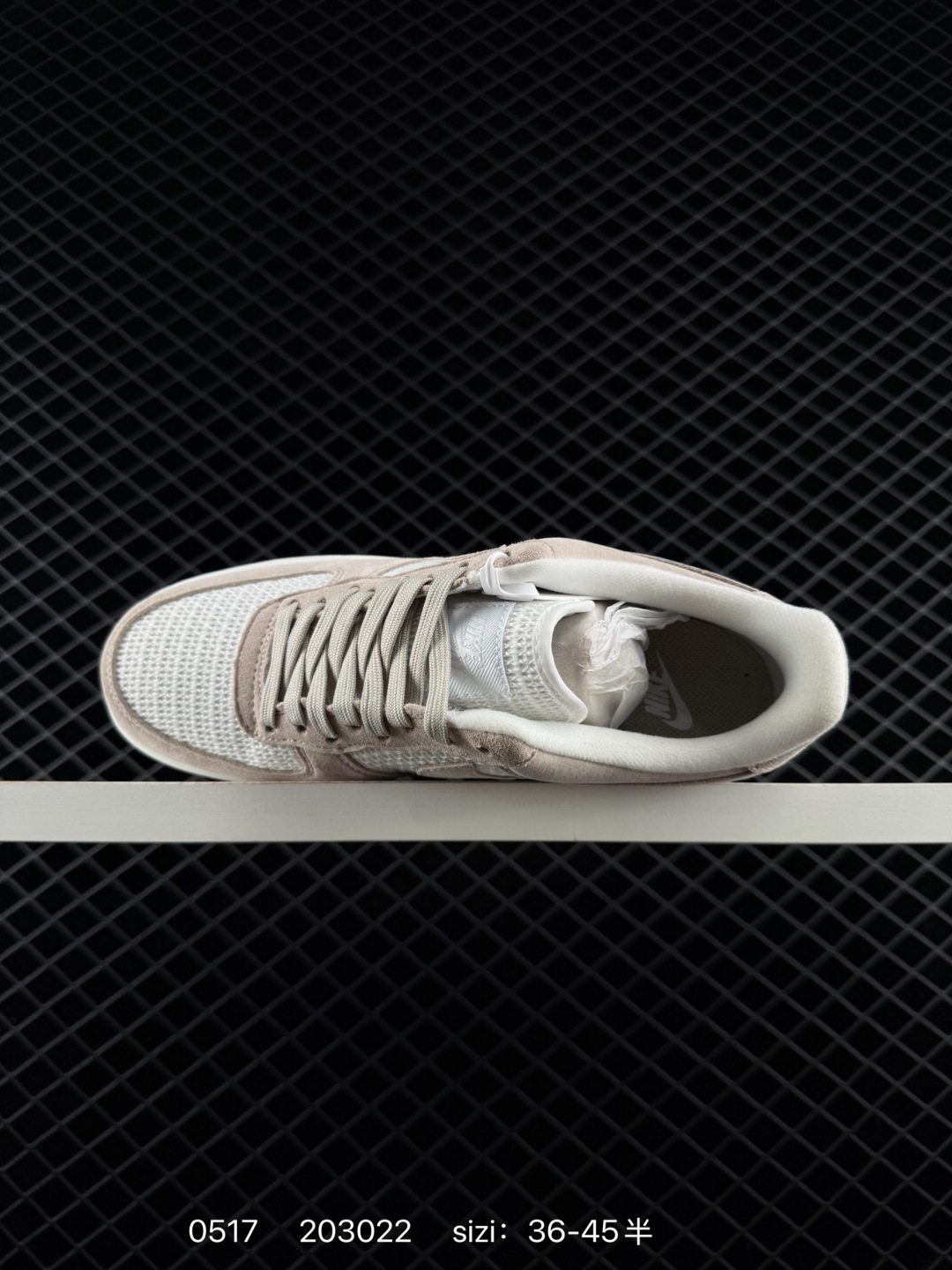 Nike Air Force 1 07 LV8 IO4489 Light Grey White EU 36-45 Lifestyle Unisex BS-71385