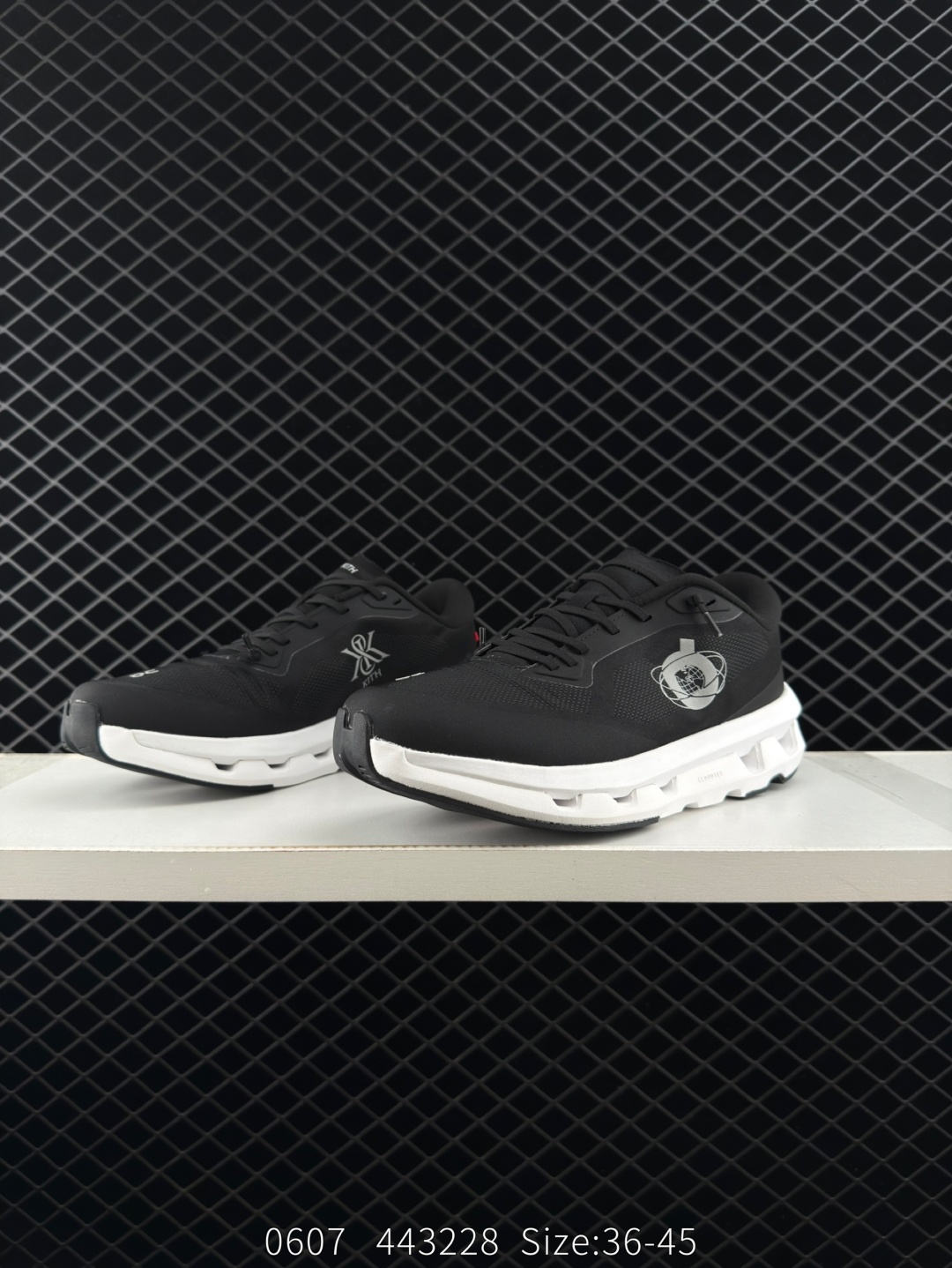 On Cloudtilt Kith Black White EU 36-45 Running Shoe Running Sneakers - Unisex BS-85569