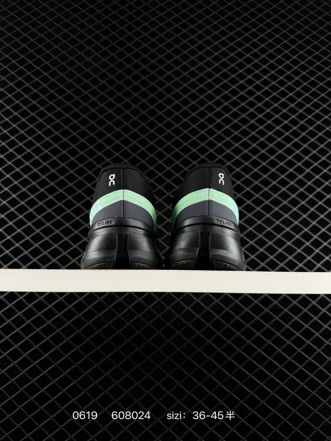 On Cloudtilt Black Mint Green White EU 36-45 Running Shoe Running Sneakers - Unisex BS-85147
