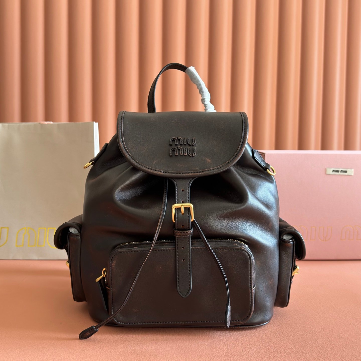 MiuMiu bag MIU New Arrival 5bz042 29 5x25x12 5cm