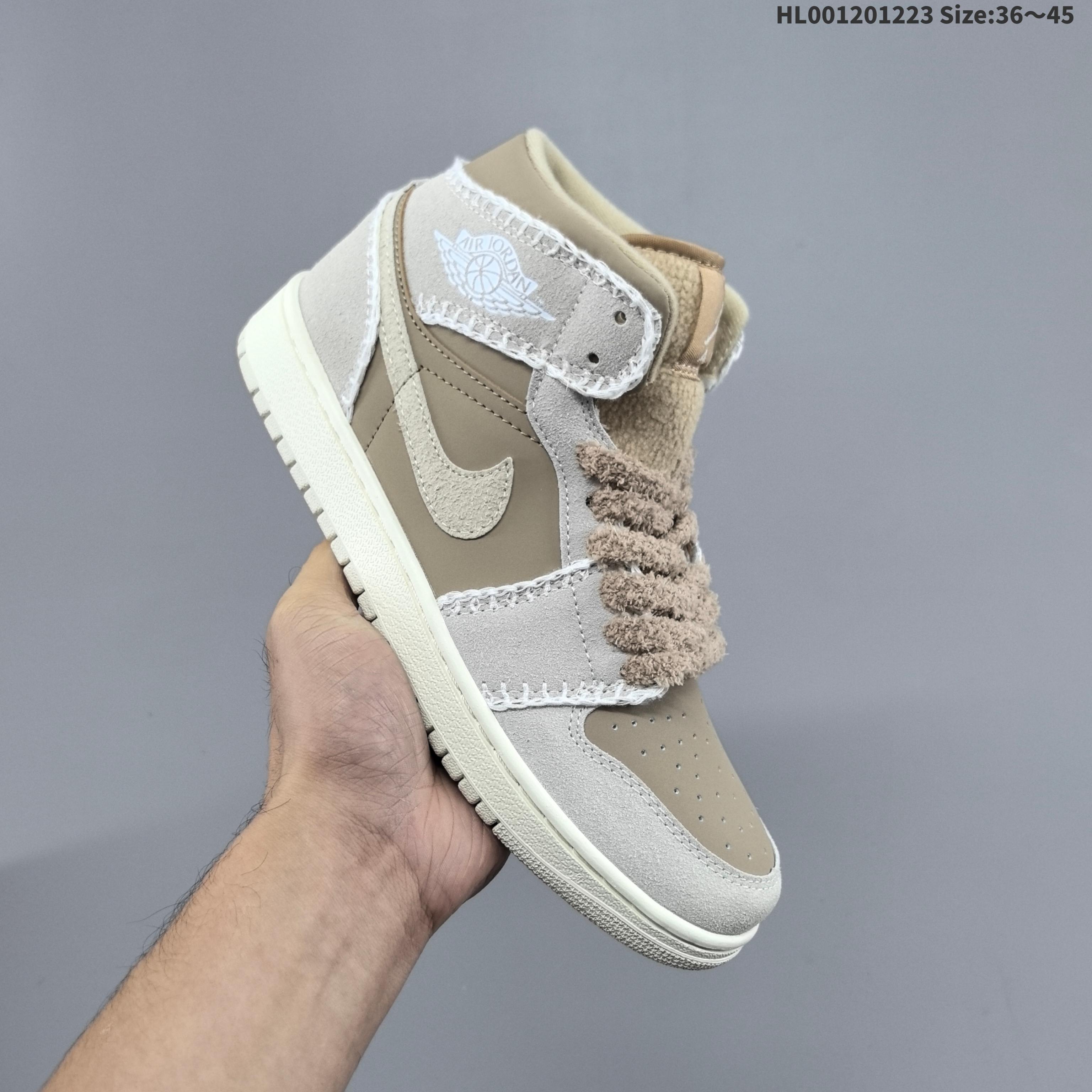 a Air Jordan 1 Mid "Hemp Sail" AIR JORDAN 1 aj1 1 — 1:1 Replica For Sale
