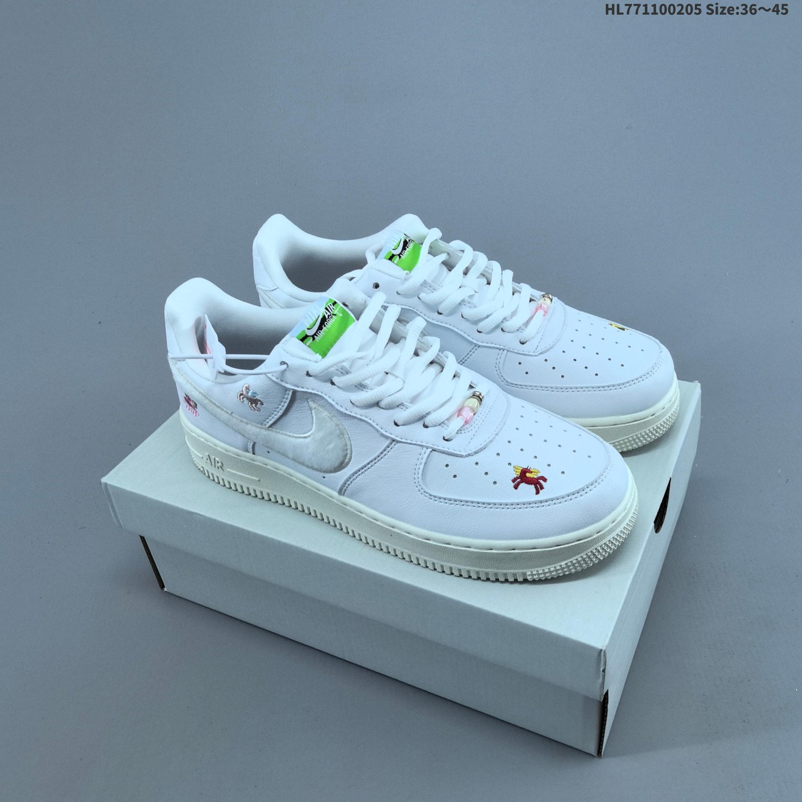 Nike Air Force 1‘07 Low ”Join Forces“ IQ1143 100 # Swoosh！ ，