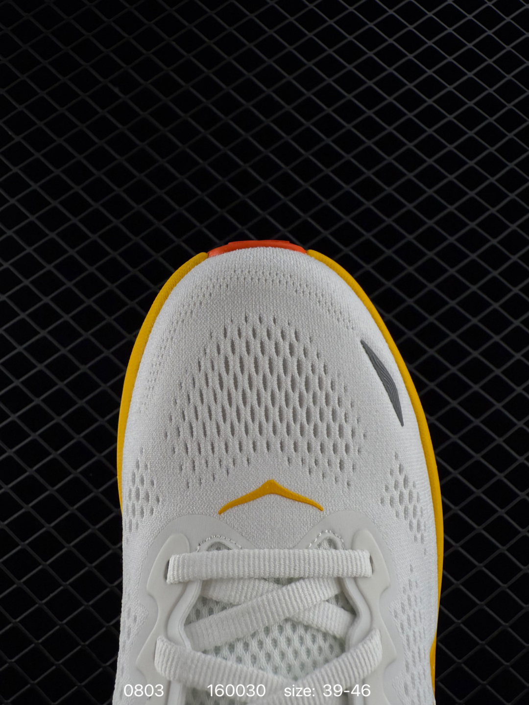 HOKA ONE ONE Bondi 9 White Yellow Orange Gray EU 39-46 Running Shoe Running Sneakers - Unisex BS-86517