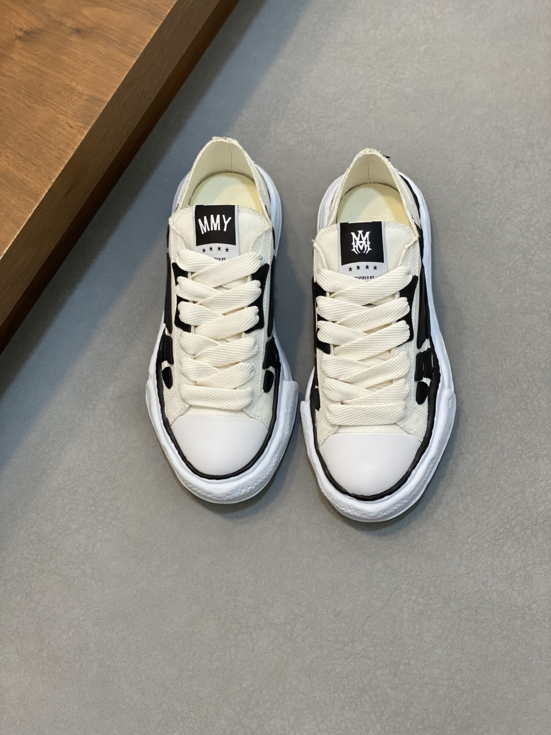 AMIRI shoe sneakers, low-top casual shoes, denim fabric imported from Korea, original outsole, comfortable — Premium Replica