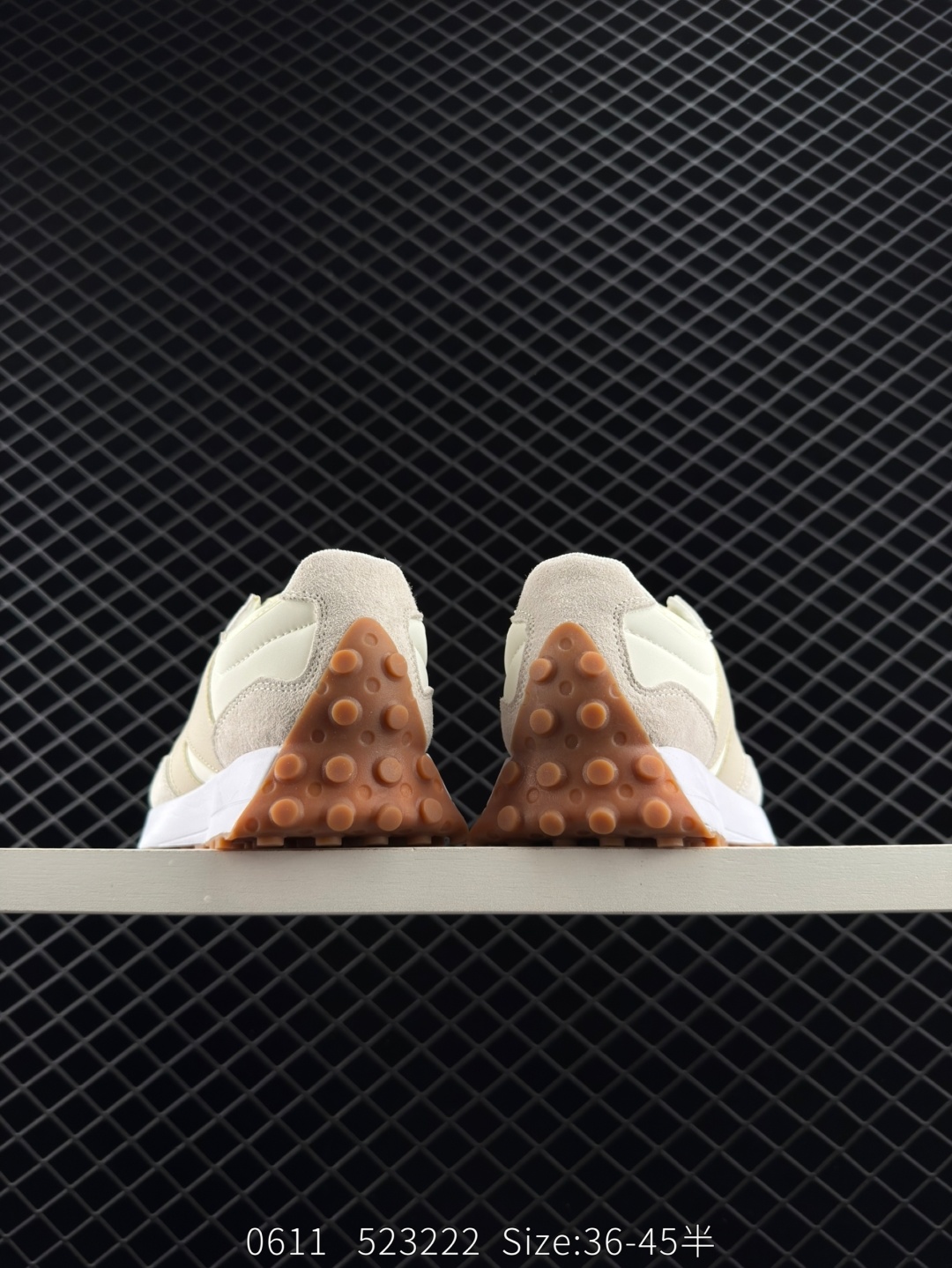 New Balance 327 Off White Light Grey White Gum Brown EU 36-45 Sneaker Unisex BS-83317