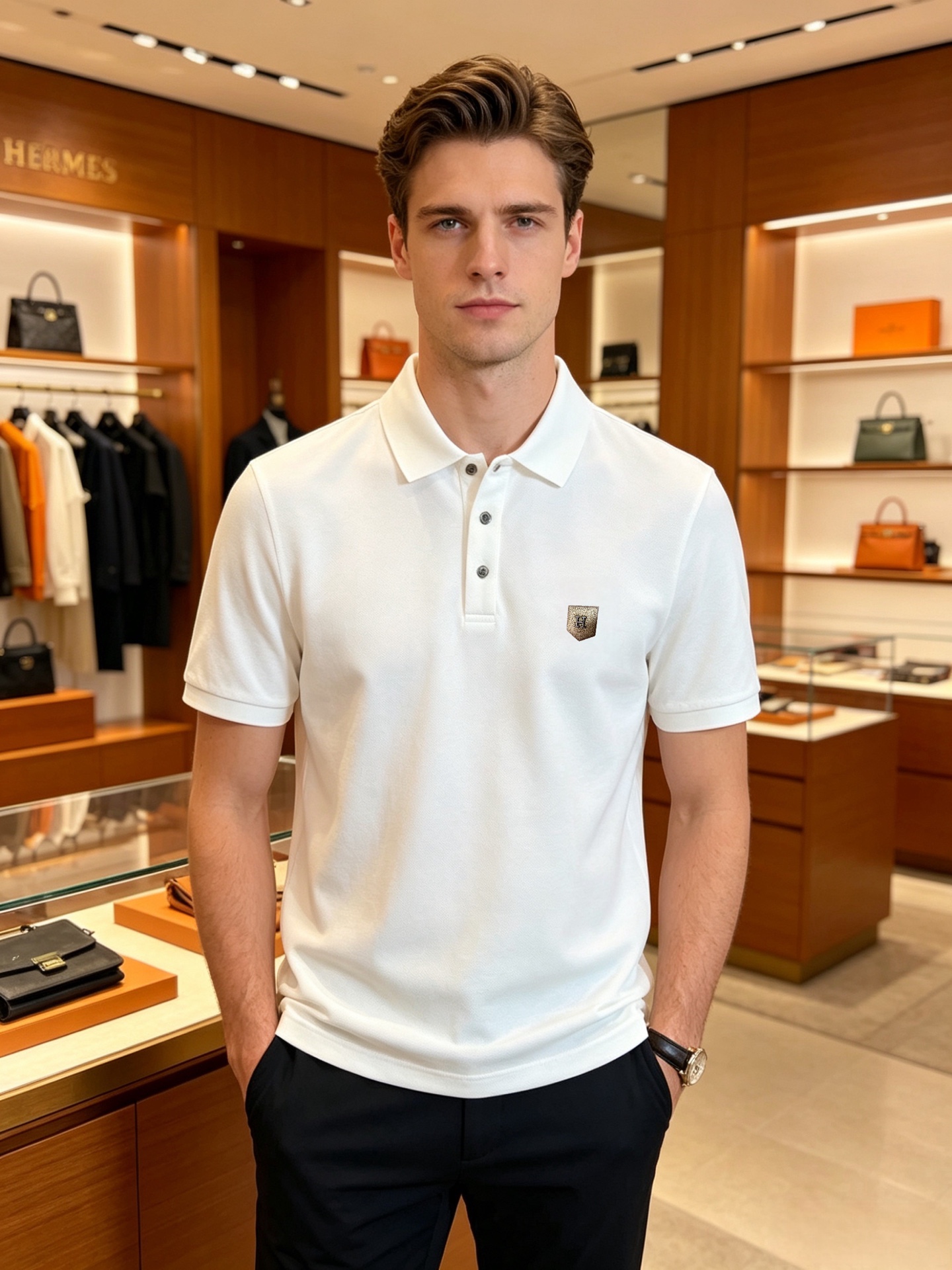 Hermes Men Hermes/Hermes 2026 POLO M-XXXL 175/140 L — 1:1 Replica For Sale