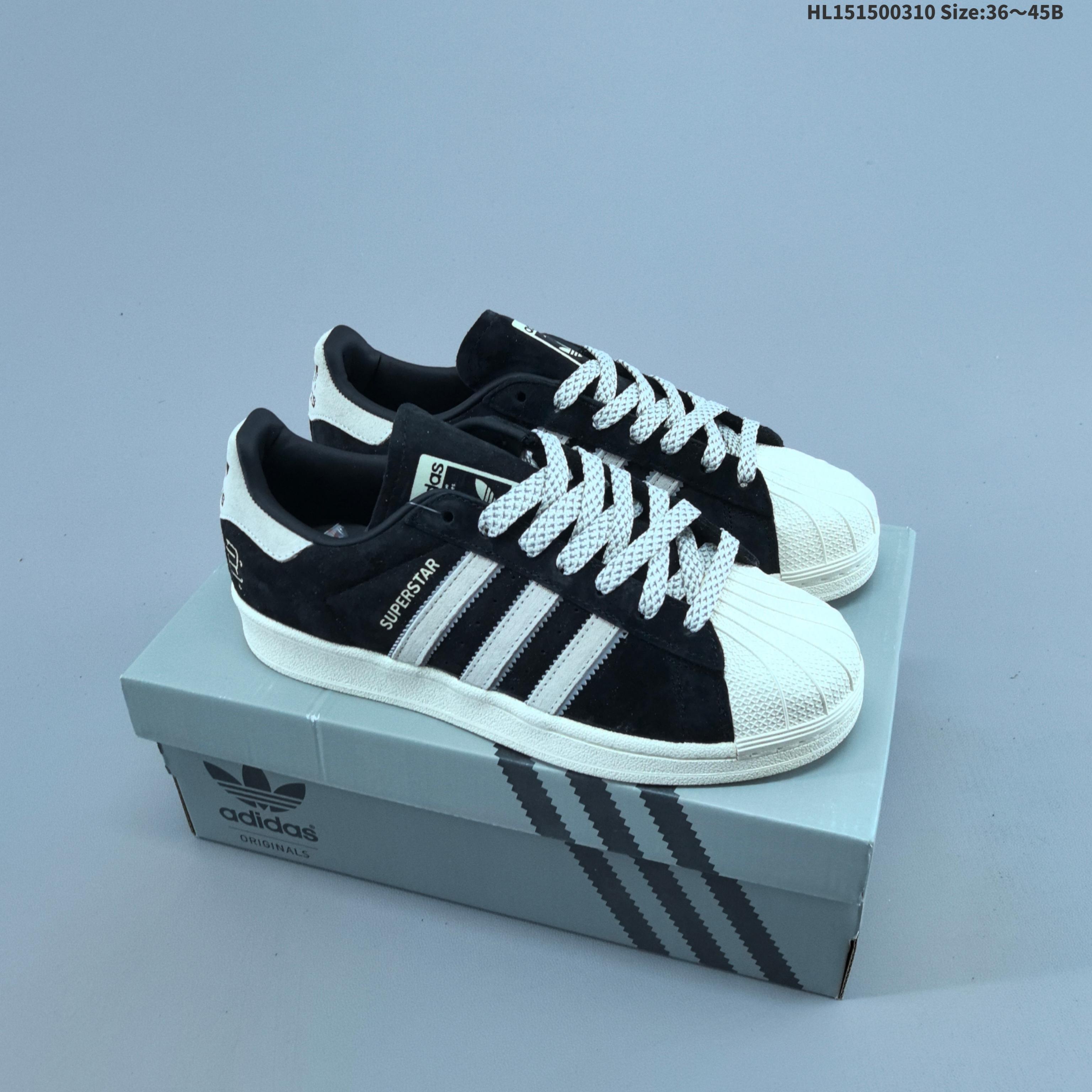 Adidas Originals Superstar”Sail/Green/Lace“:IG3048:36.5 — 1:1 Replica For Sale