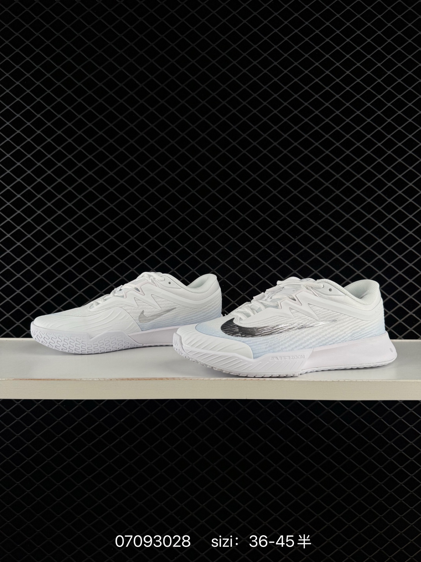 Nike Zoom Vapor Pro 3 HC White Metallic Silver Light Blue EU 36-45 Training Unisex BS-70322
