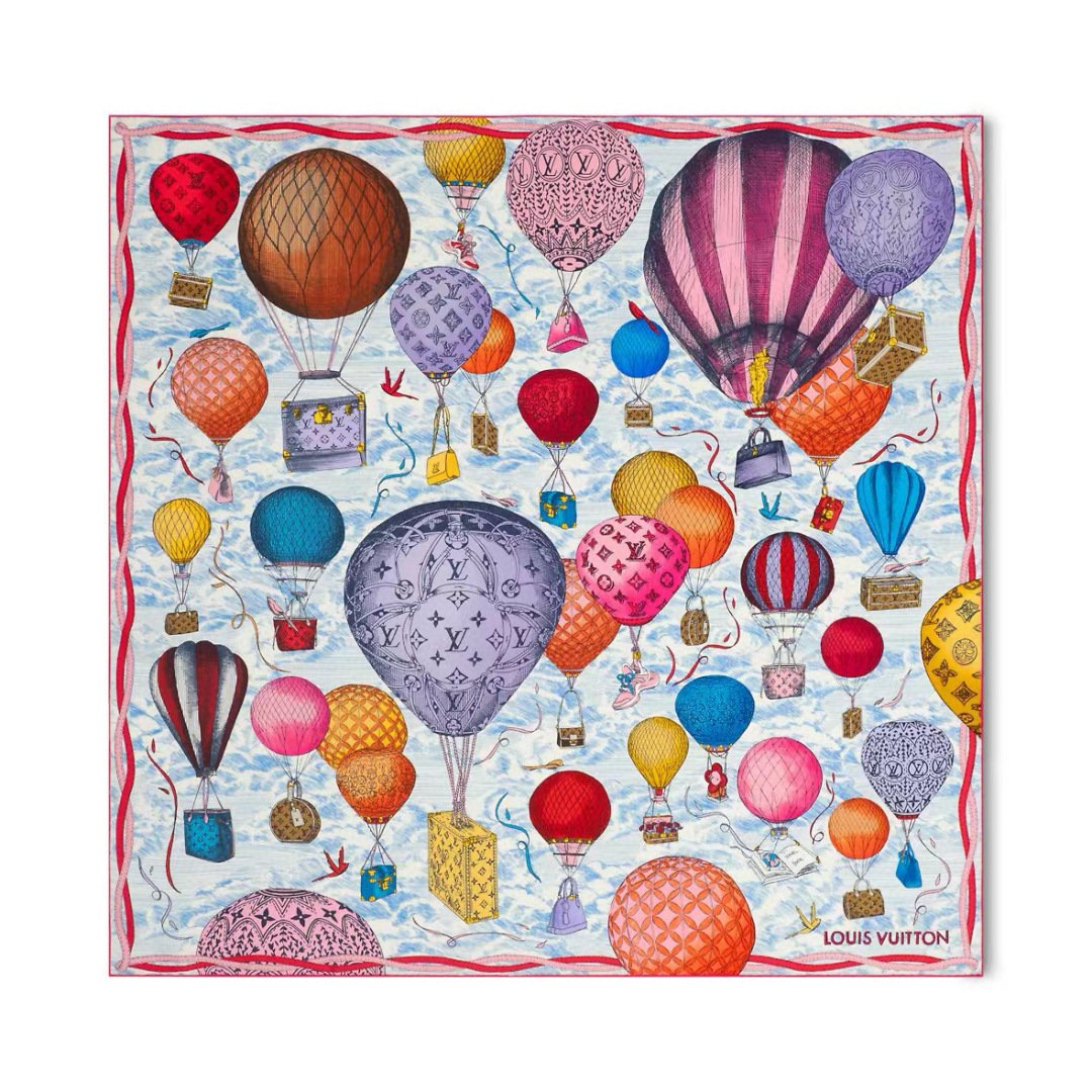 LV scarf LvNew silk square scarf