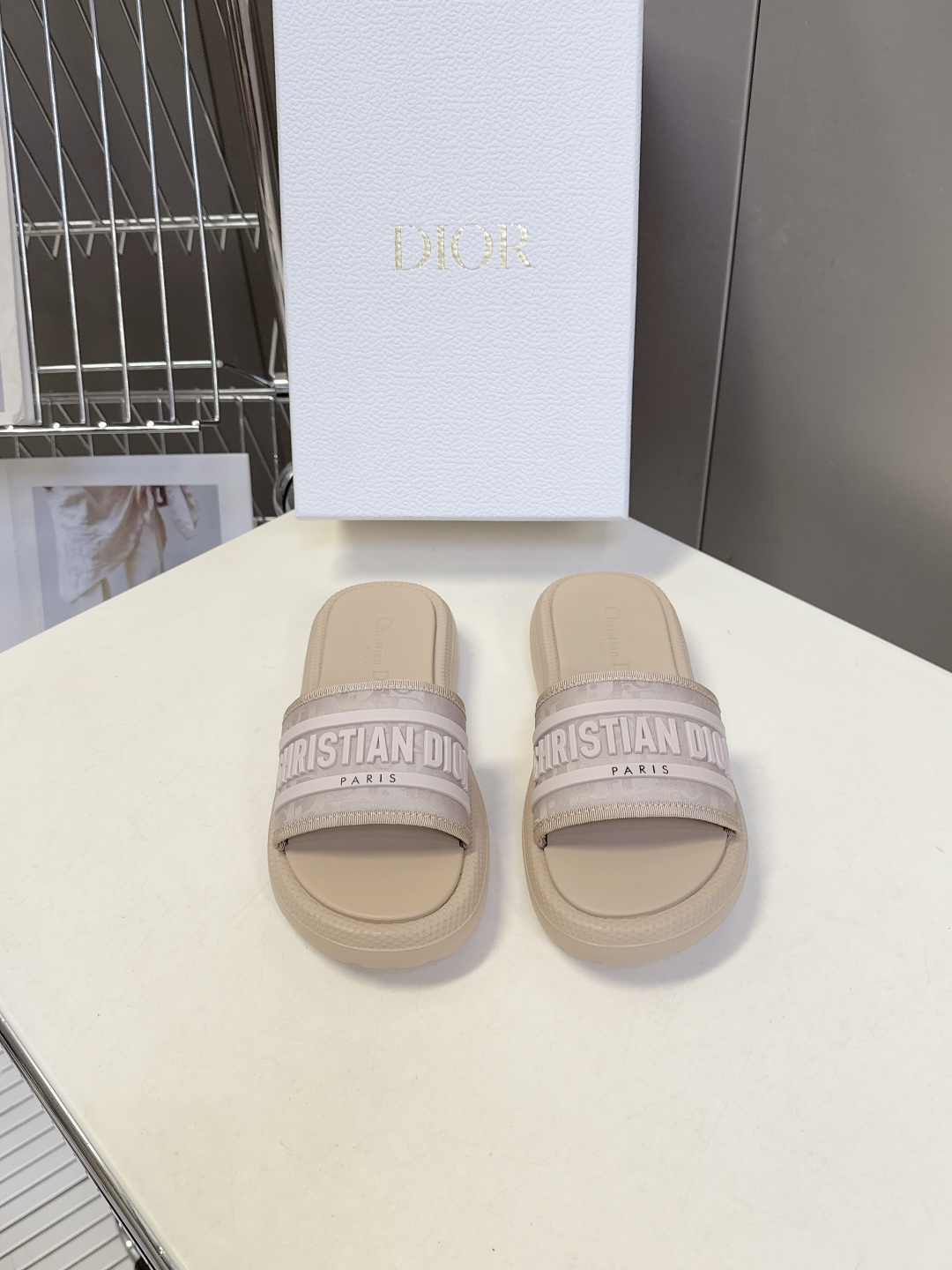 Dior women's shoes Dior New replica LOGO TPU Size 35-41