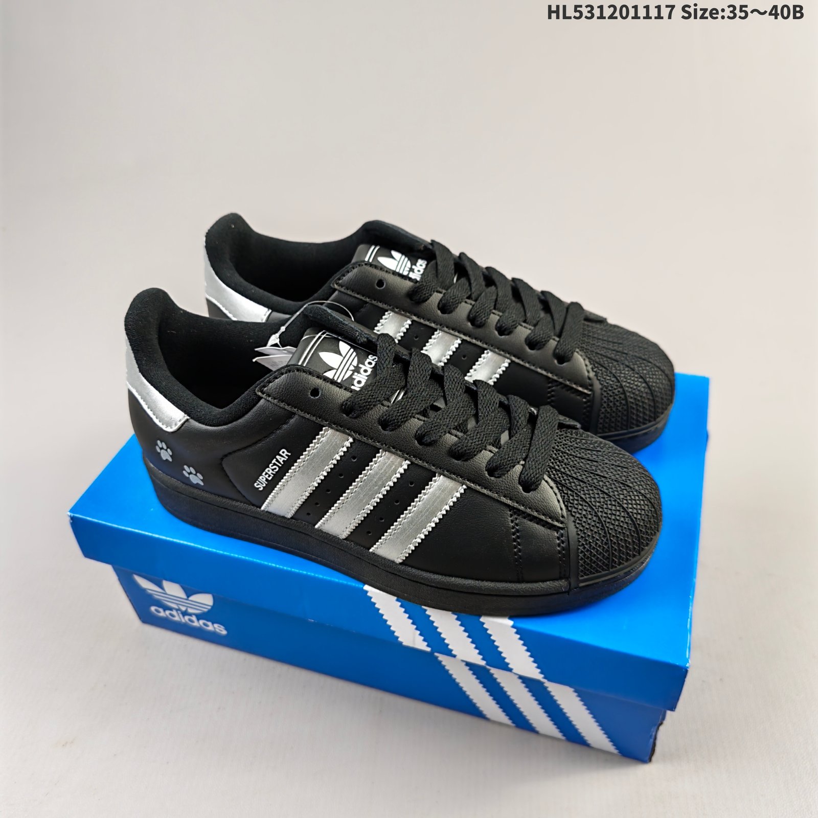 Adidas Originals Superstar :JI0079 ID:HL531201117 Size:35 40B