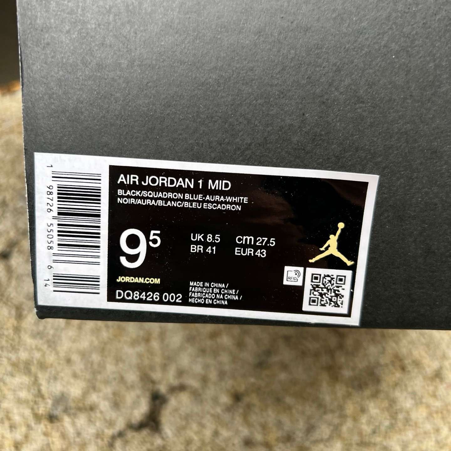 AIR JORDAN DT AJ1 Mid top-tier DQ8426-002 — 1:1 Replica