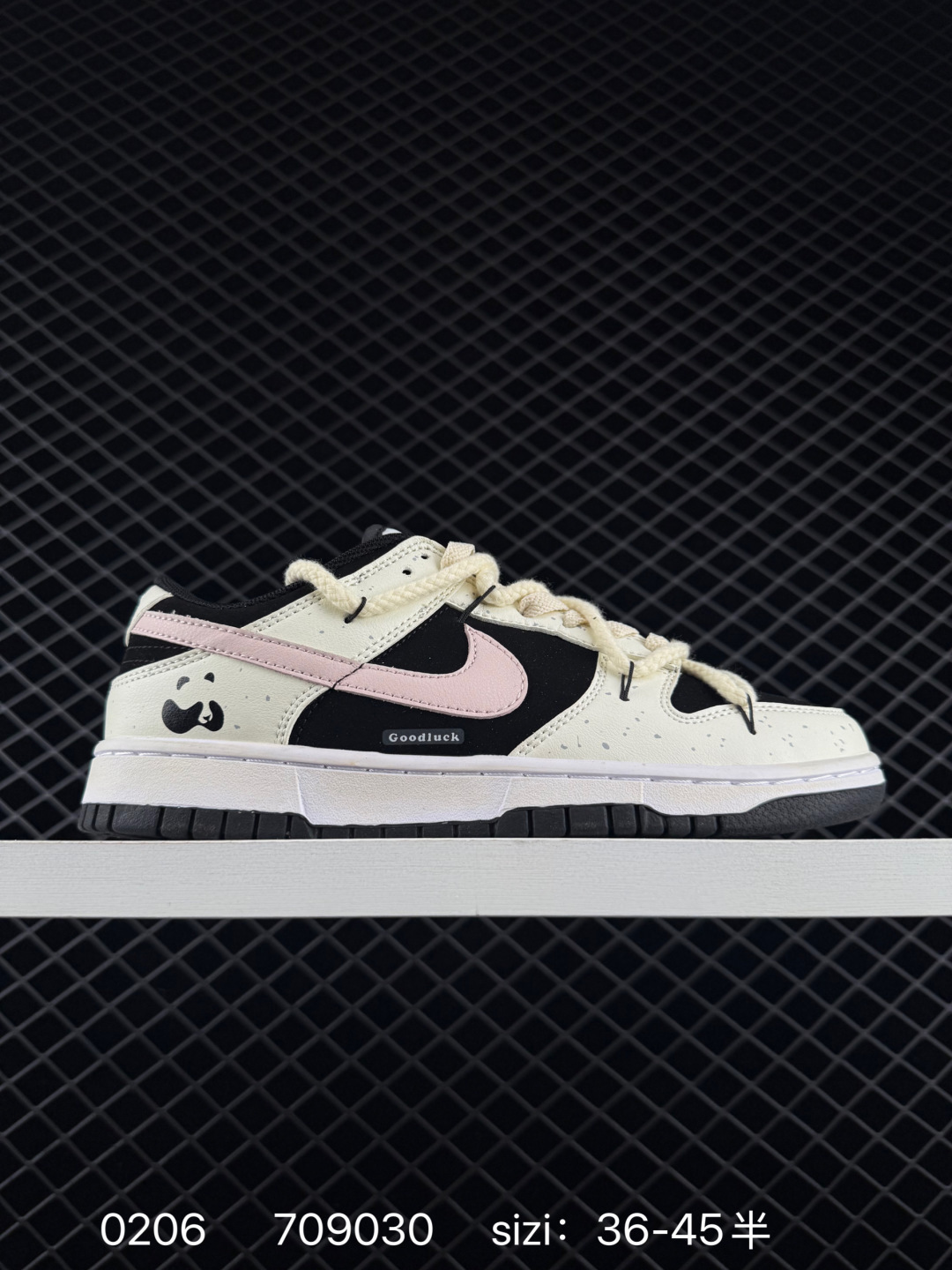 Nike SB Dunk Low Black White Pink EU 36-45 5 Skate Unisex BS-72807