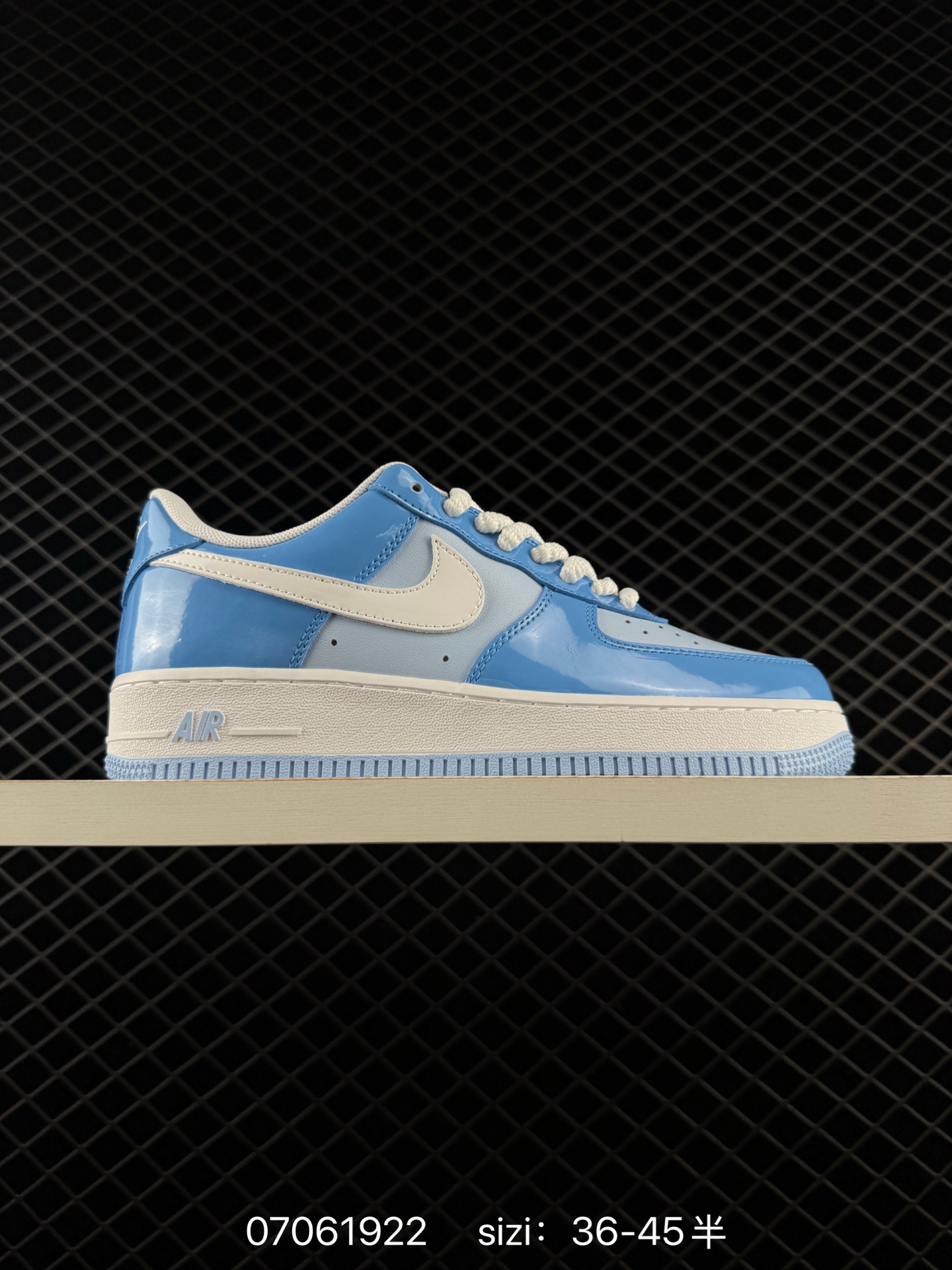 Nike Air Force 1 07 Blue White Black Grey EU 36-45 Lifestyle Unisex BS-70386
