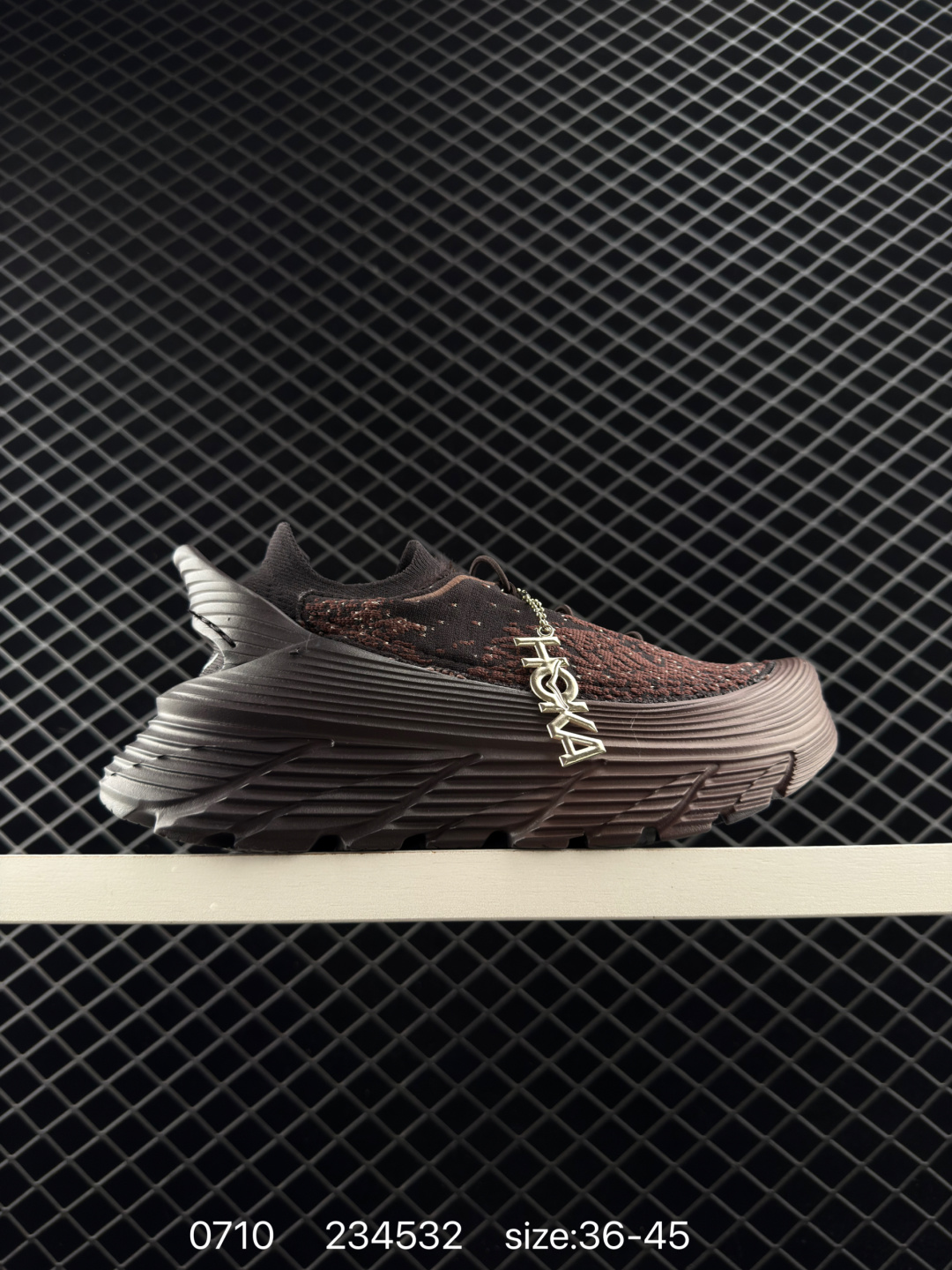 HOKA ONE ONE Restore TC Chukka Dark Brown Black EU 36-45 Running Shoe Running Sneakers - Unisex BS-86562