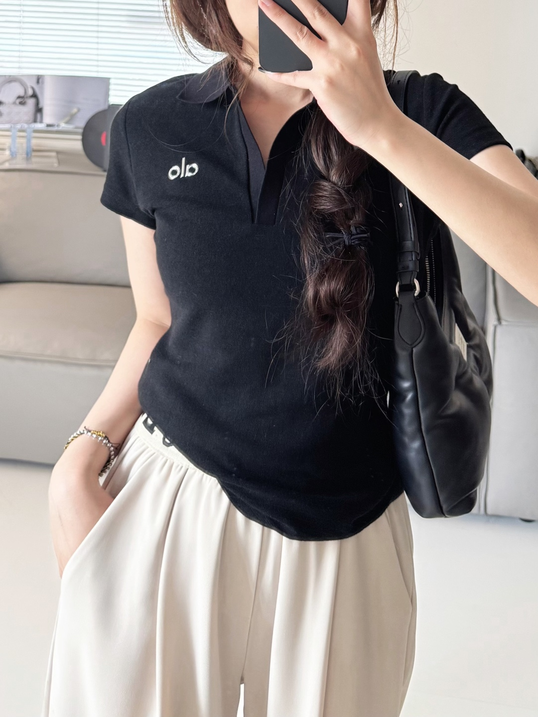 Alo T-shirt Aloyoga polo t — 1:1 Replica For Sale