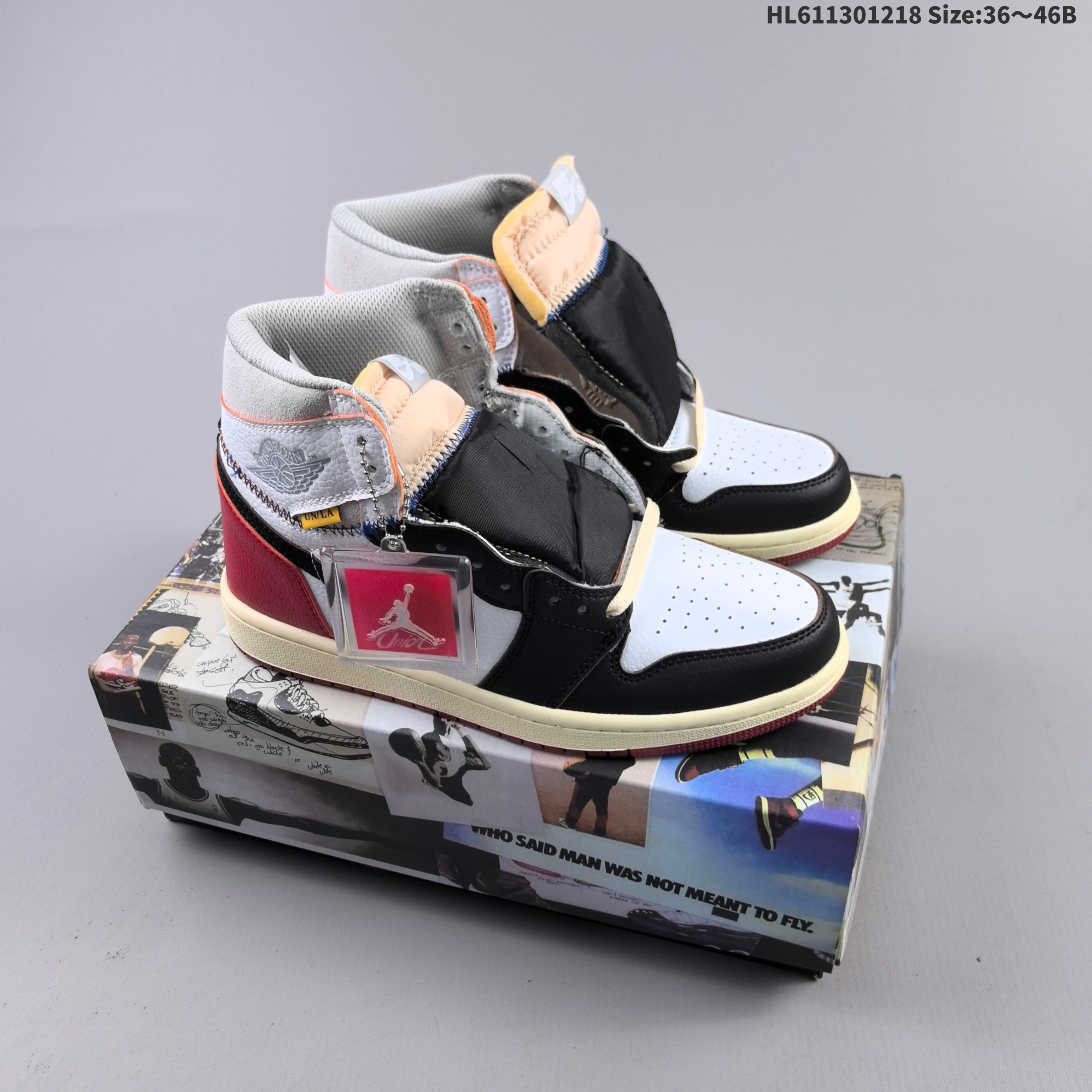 Union x Air Jordan 1 Retro High PK NRG UNION LA Jordan Brand UNION LA x Air — 1:1 Replica