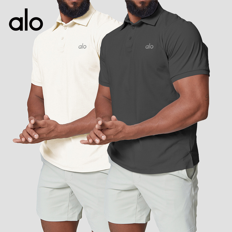 Alo Men’s Tops aloyoga POLO — 1:1 Replica